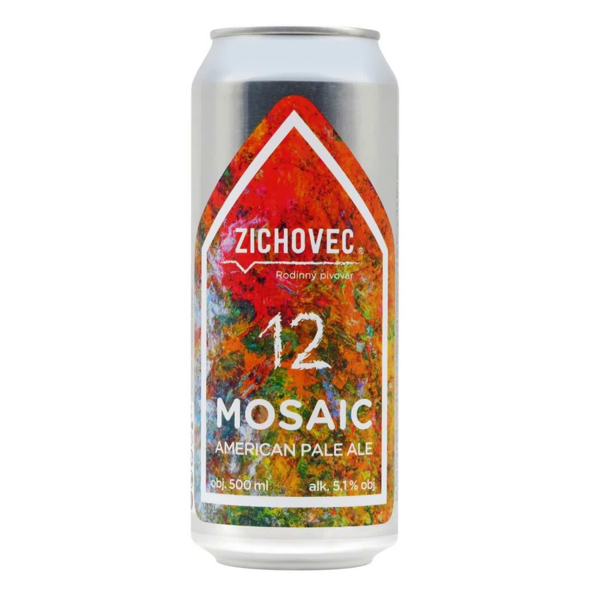 Zichovec Mosaic 12 American Pale Ale 0,5l 5.1% 0.5L, Beer