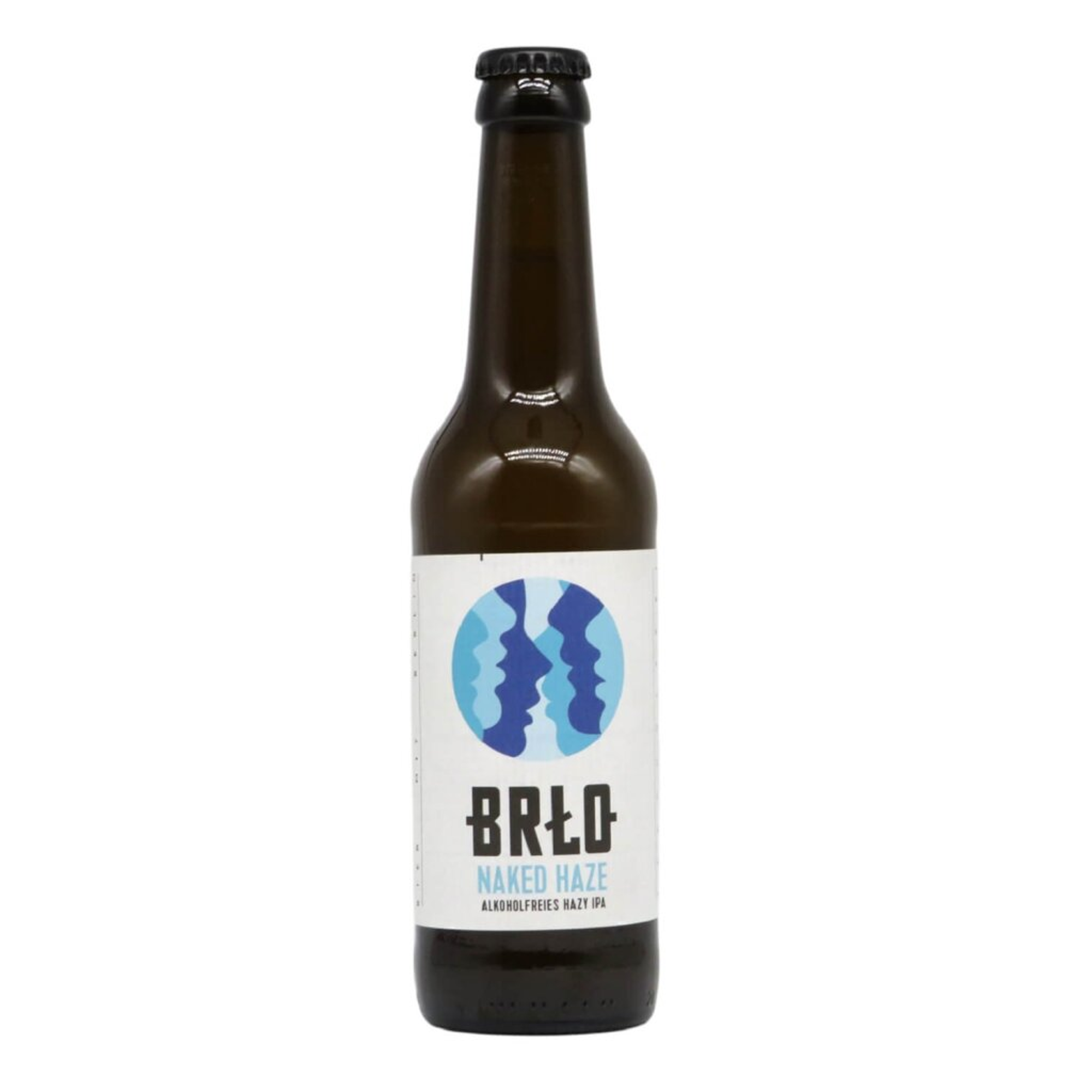 BRLO Naked Haze alkoholfrei 0,33l 0.5% 0.33L, Beer