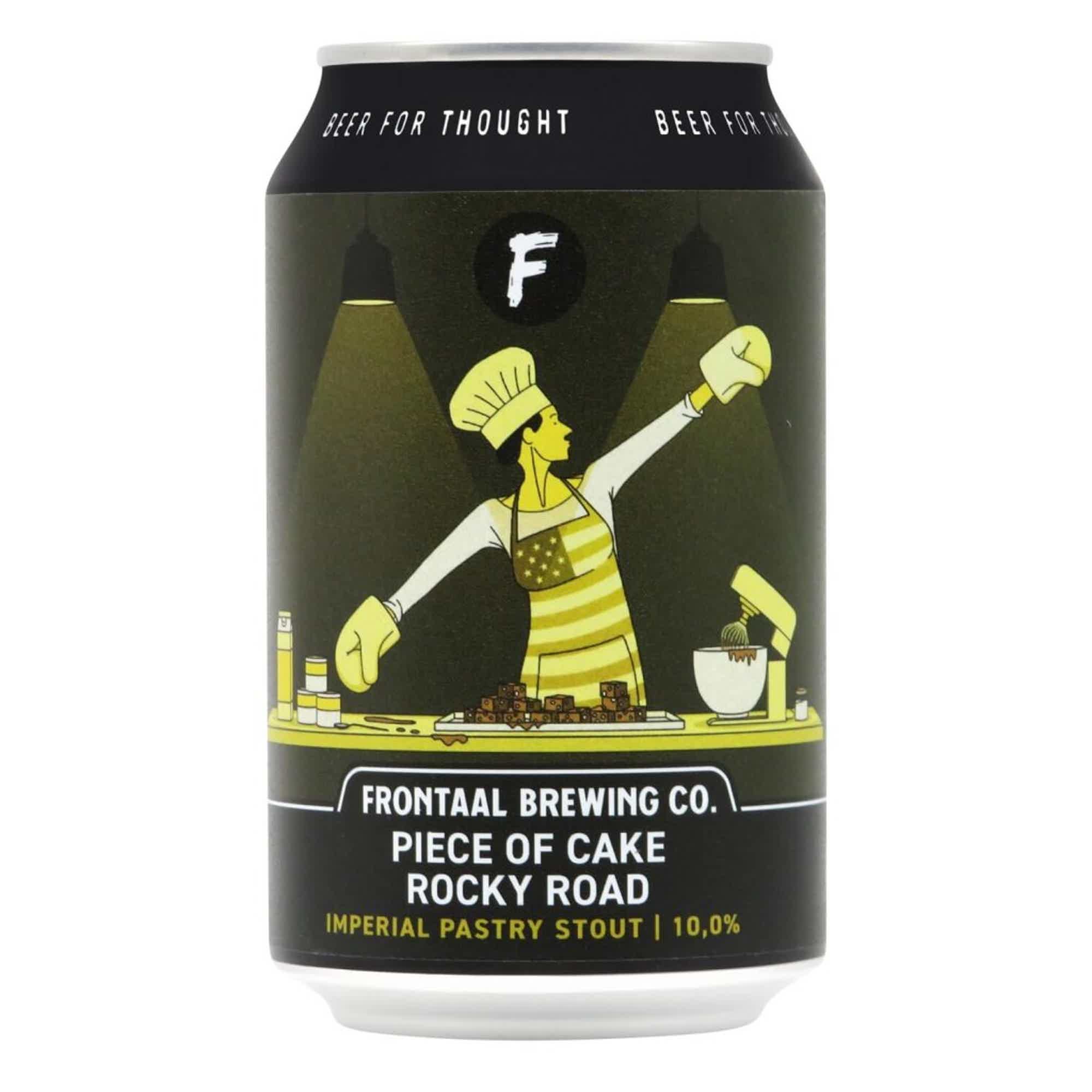 Frontaal Piece of Cake Rocky Road Imperial Pastry Stout 0,33l 10.0% 0.33L, Beer