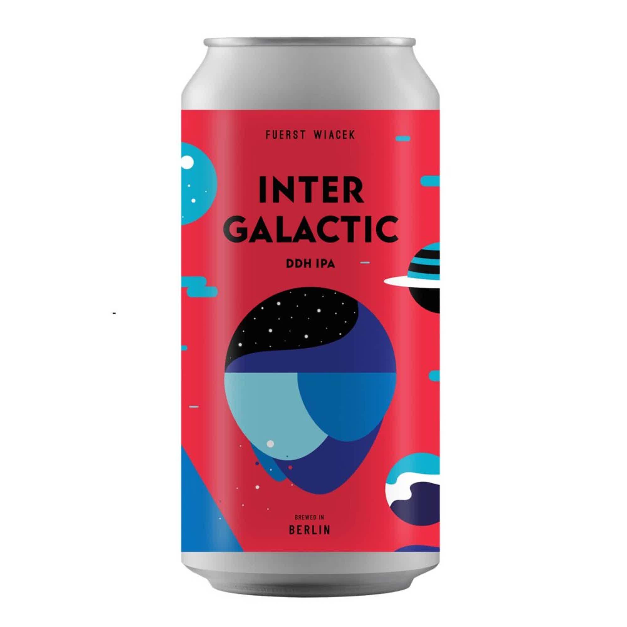 Fuerst Wiacek Intergalactic DDH IPA (NEW BATCH 25) 0,44l 6.8% 0.44L, Beer