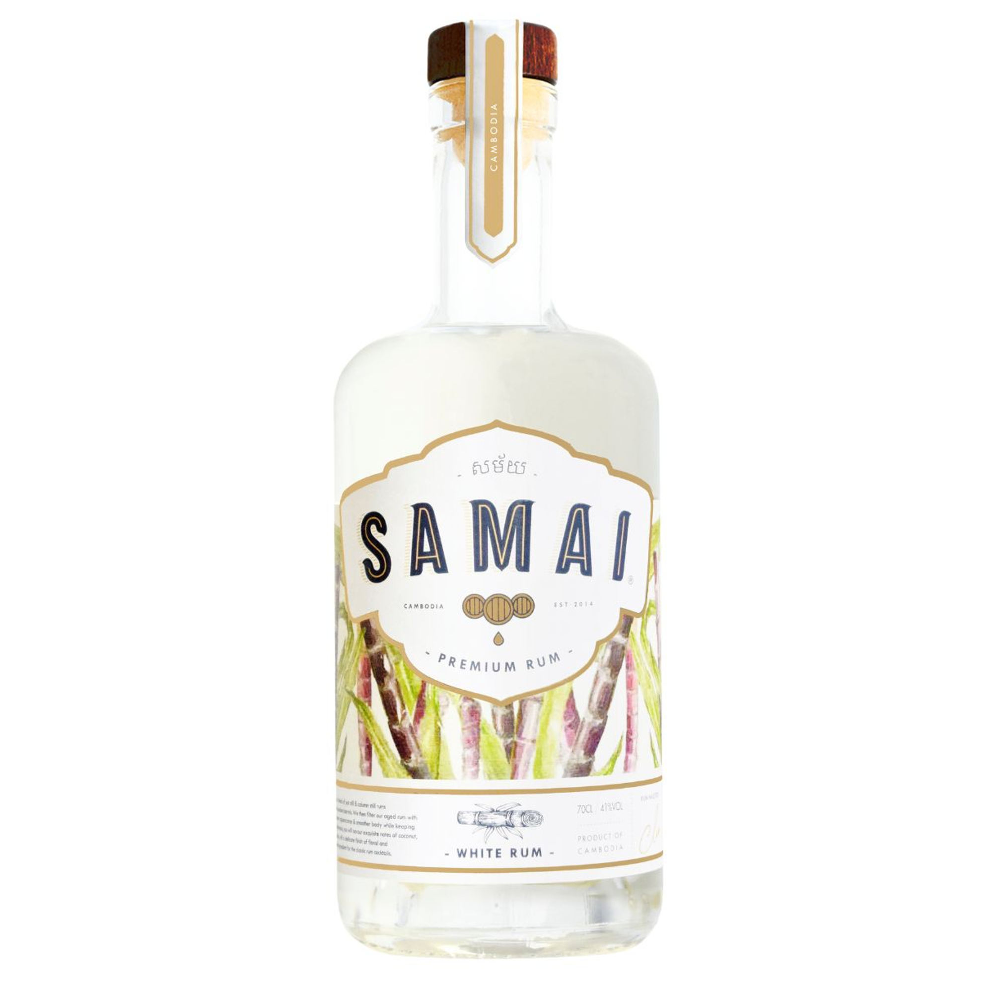 Samai White Rum 0,7l. 41.0% 0.7L, Spirits