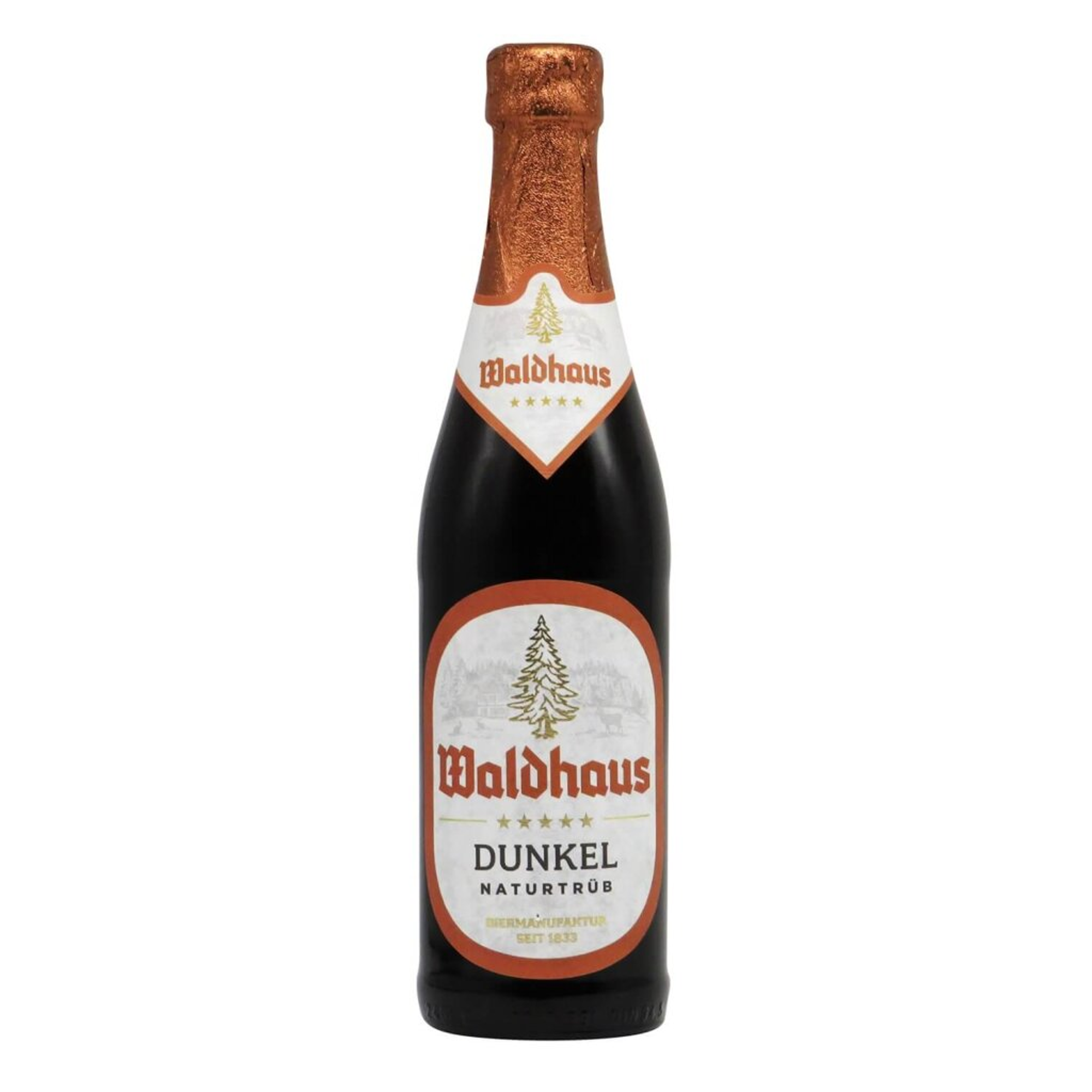 Waldhaus Dunkel Naturtrüb 0,33l 5.6% 0.33L, Beer