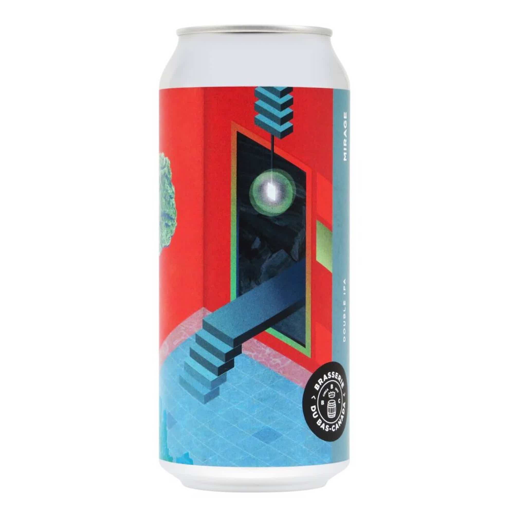 Brasserie du Bas-Canada Mirage Double New England IPA 0,473l 8.0% 0.473L, Beer