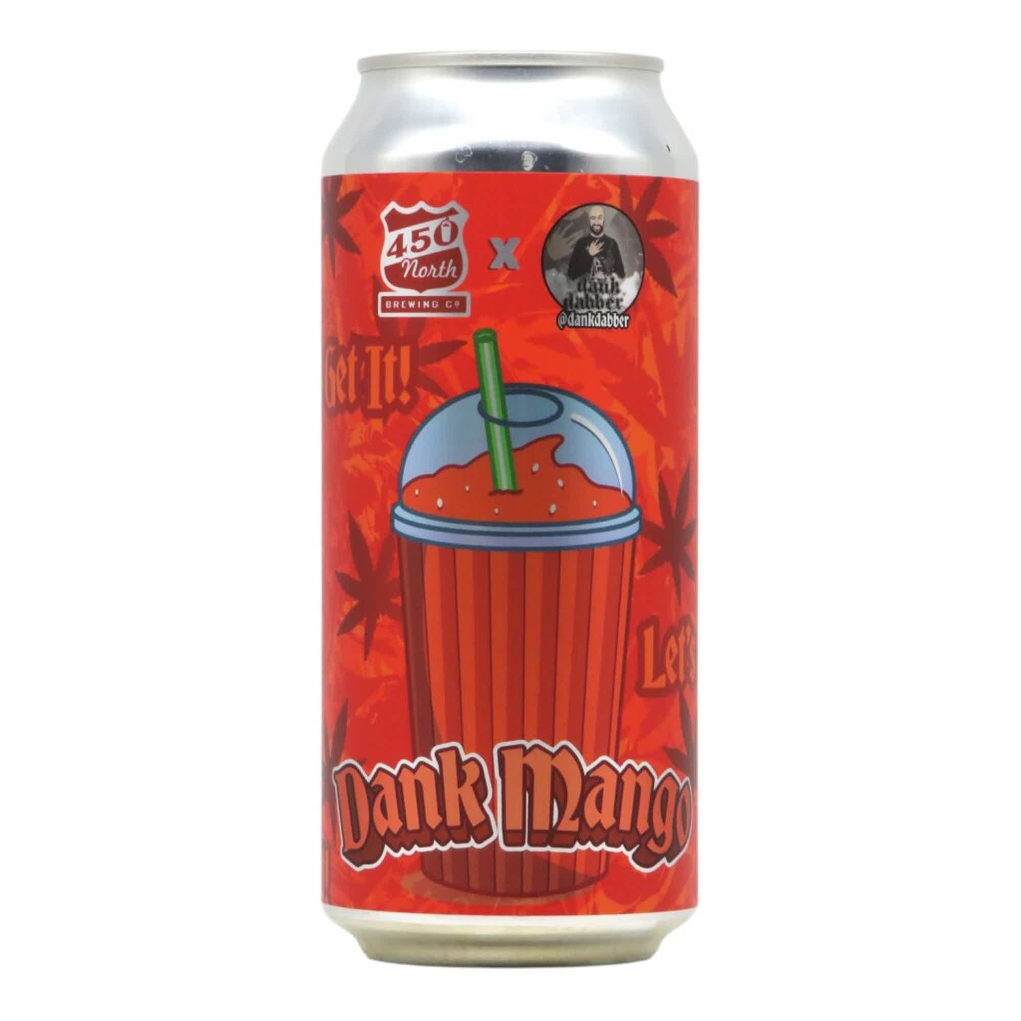 450 North Slushy Lite Dank Mango Smoothie Pastry Sour 0,473l 4.5% 0.473L, Beer