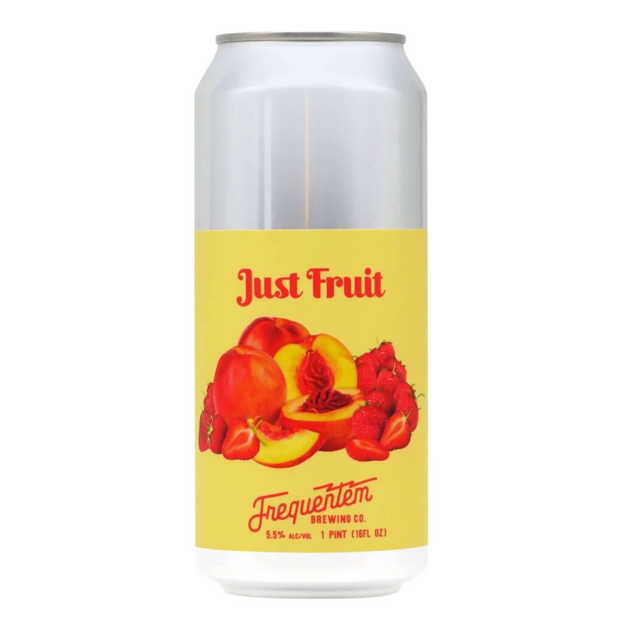 Frequentem Just Fruit (Strawberry & Peach) Fruited Sour 0,473l 5.5% 0.473L, Beer