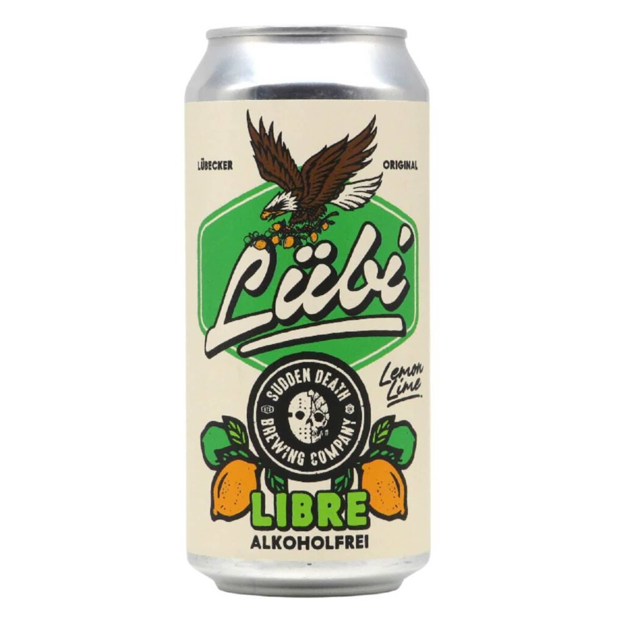 Sudden Death Lübi Libre Lemon Lime Pale Ale Alkoholfrei 0,44l 0.5% 0.44L, Beer