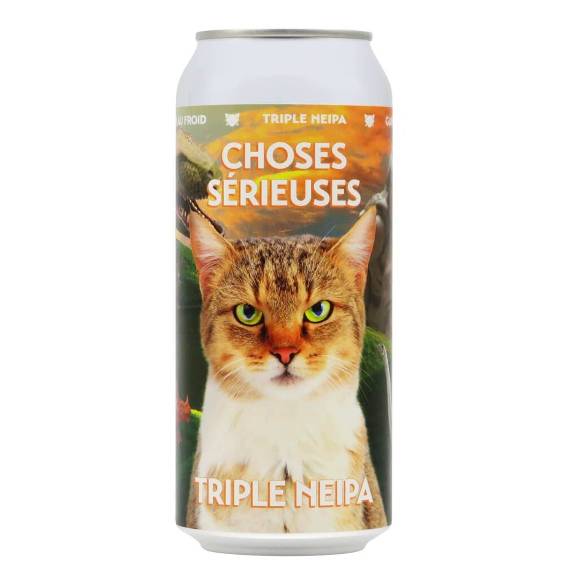 Noctem Choses Sérieuses Triple New England IPA 0,473l 10.0% 0.473L, Beer