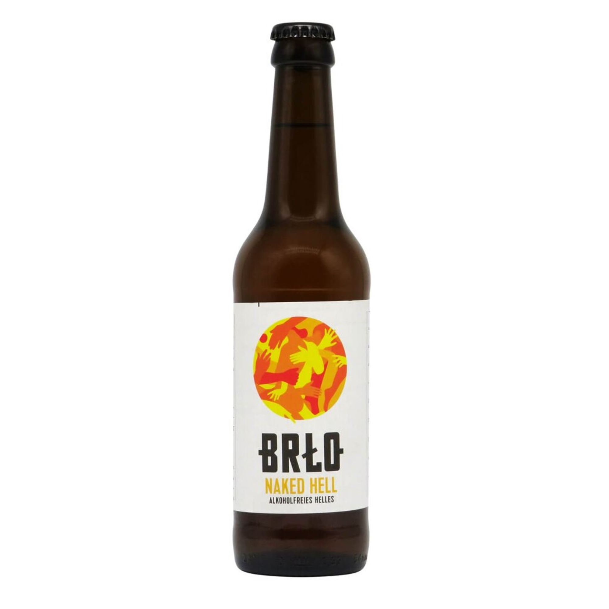 BRLO Naked Hell alkoholfrei 0,33l 0.5% 0.33L, Beer