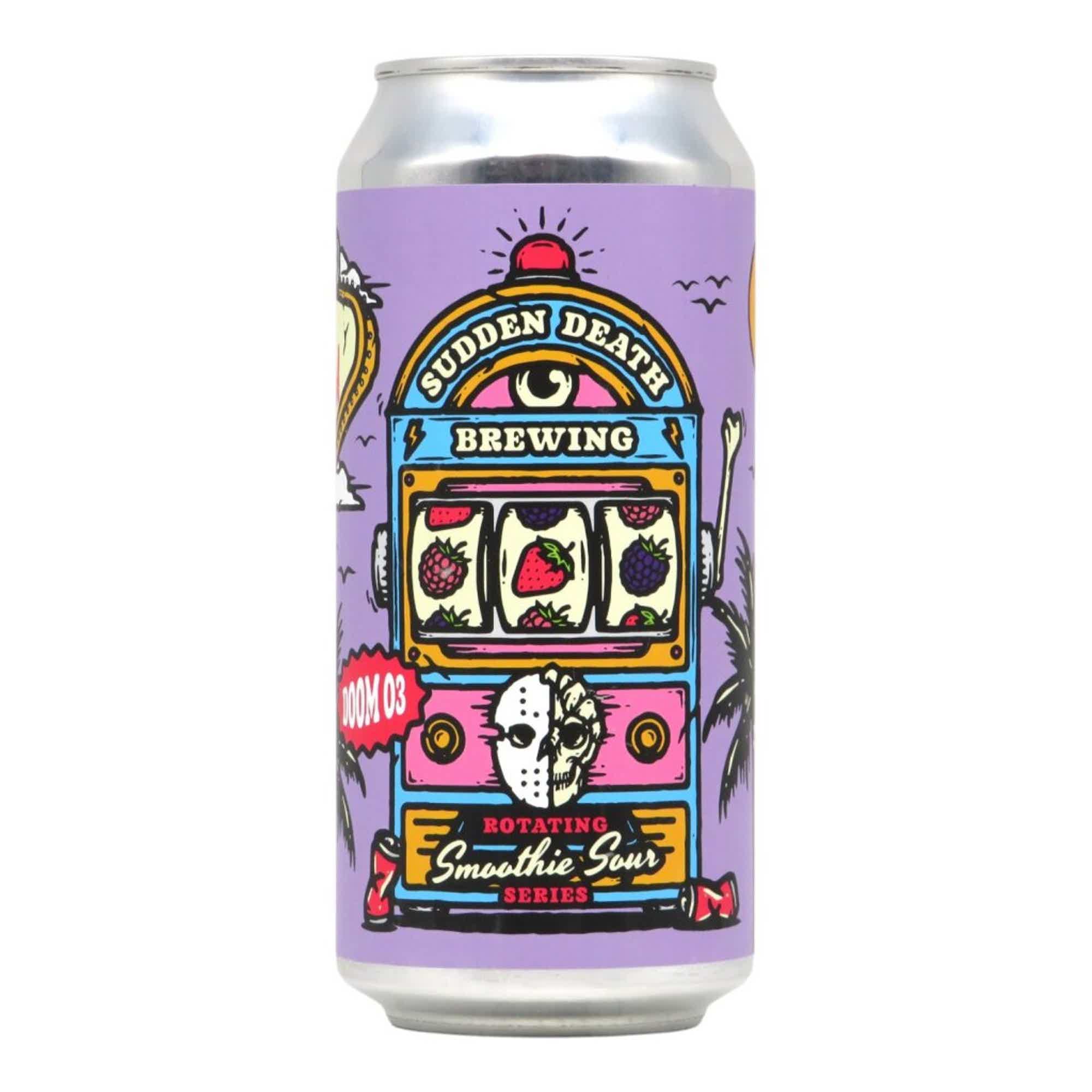 Sudden Death Fabulous Fruits Of Doom - Doom03 Smoothie Sour 0,44l 5.0% 0.44L, Beer