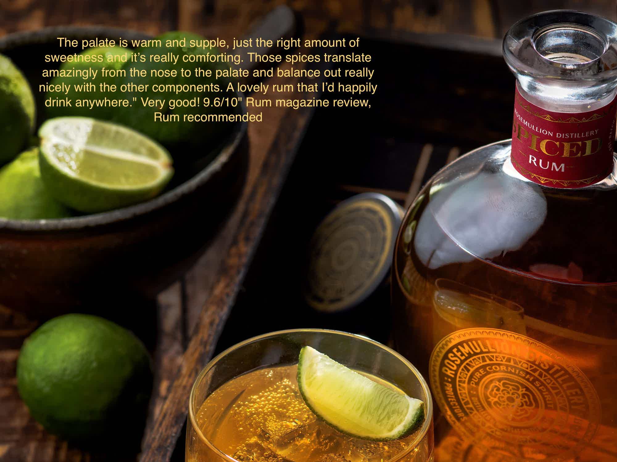 Rosemullion Spiced Rum 40.0% 0.7L, Spirits