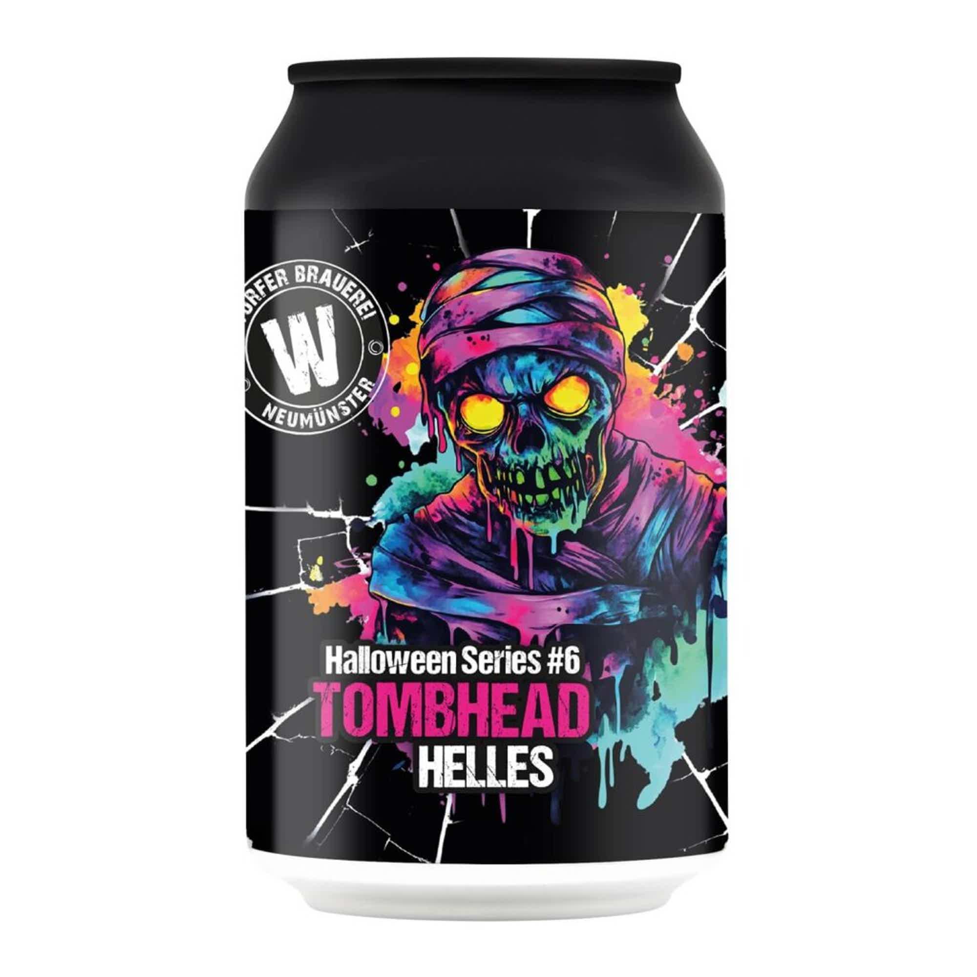 Wittorfer Tombhead Helles Lager Halloween Series #6 0,33l 5.0% 0.33L, Beer