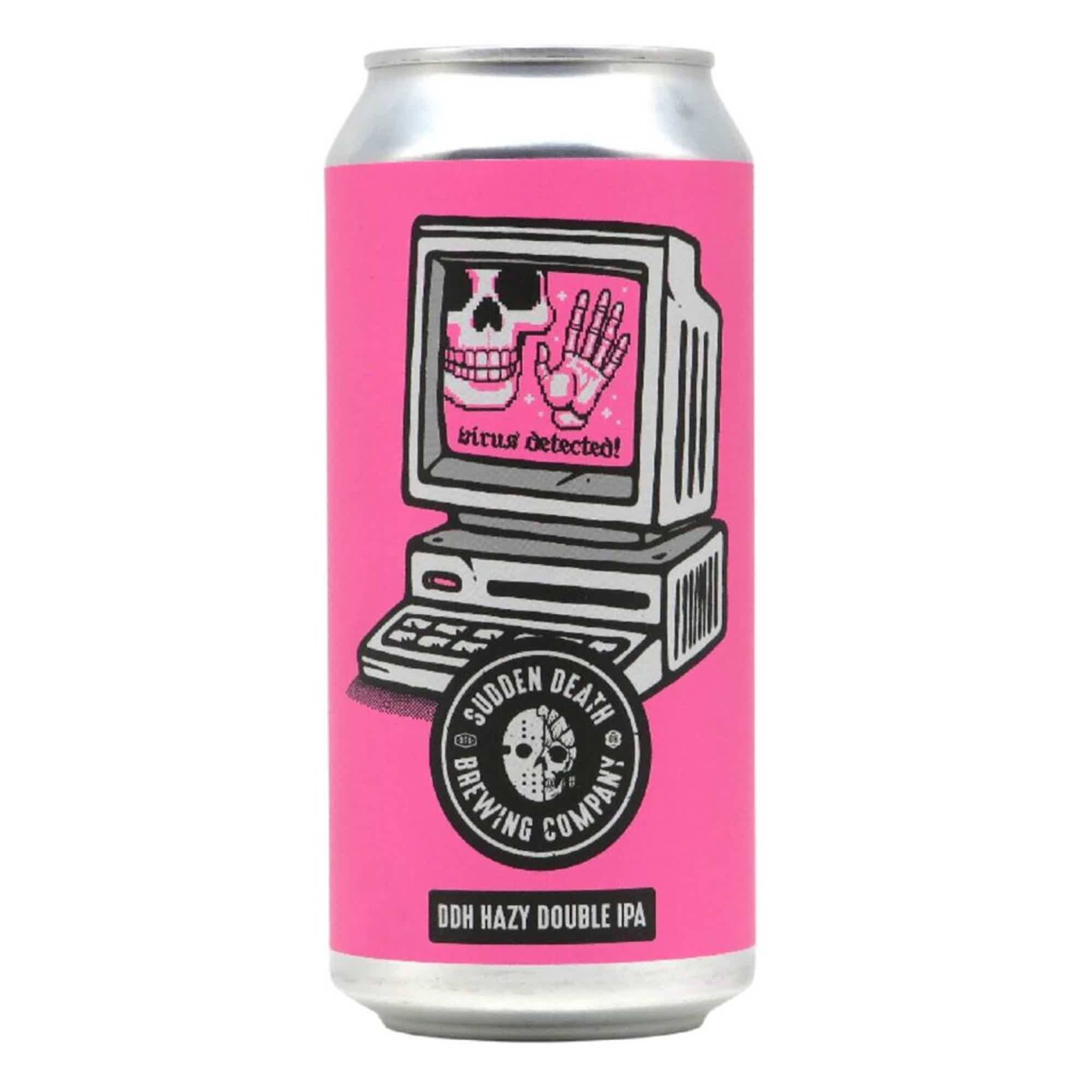 Sudden Death Virus Detected DDH Hazy DIPA 0,44l 8.0% 0.44L, Beer