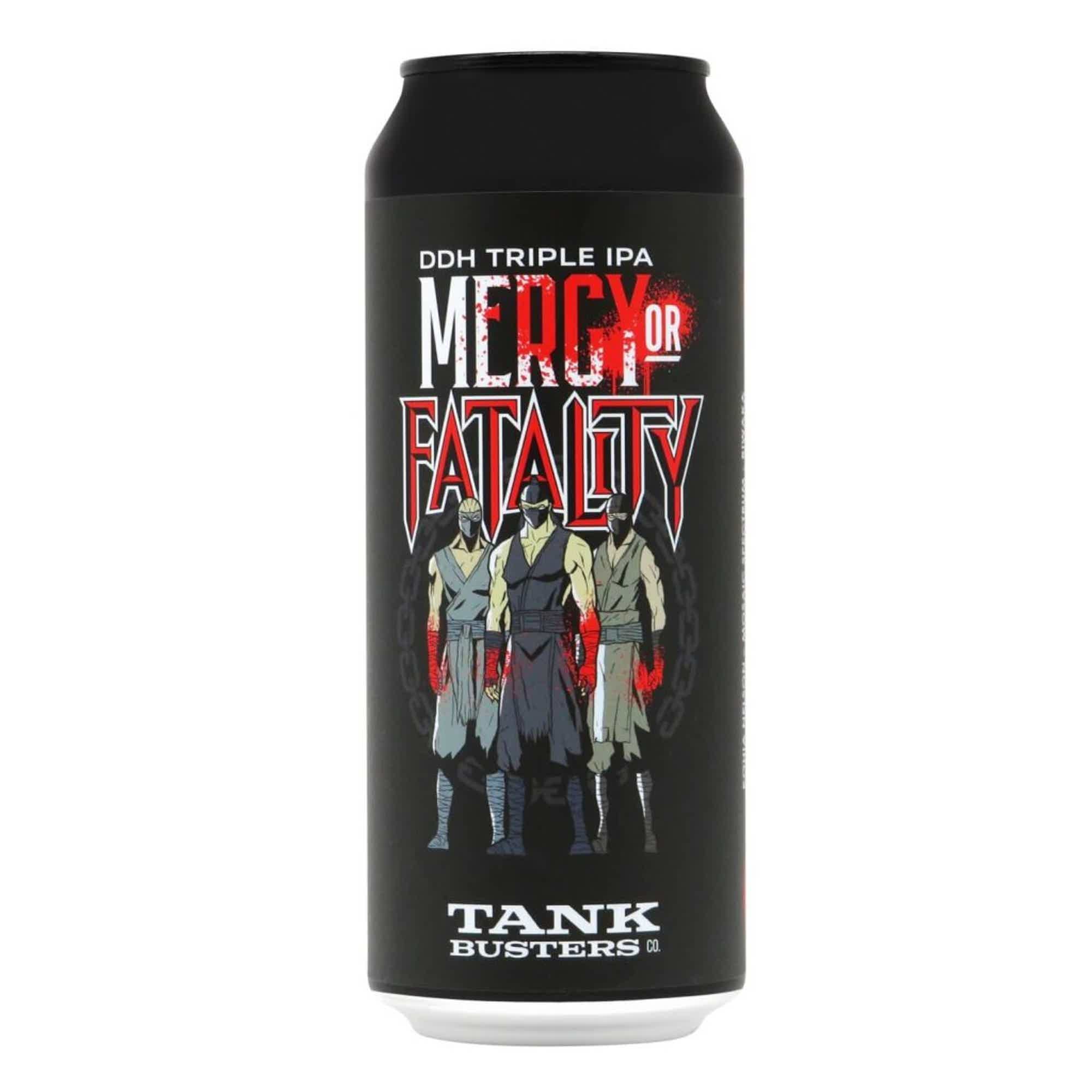 TankBusters Mercy Or Fatality DDH Triple IPA 0,5l 10.5% 0.5L, Beer