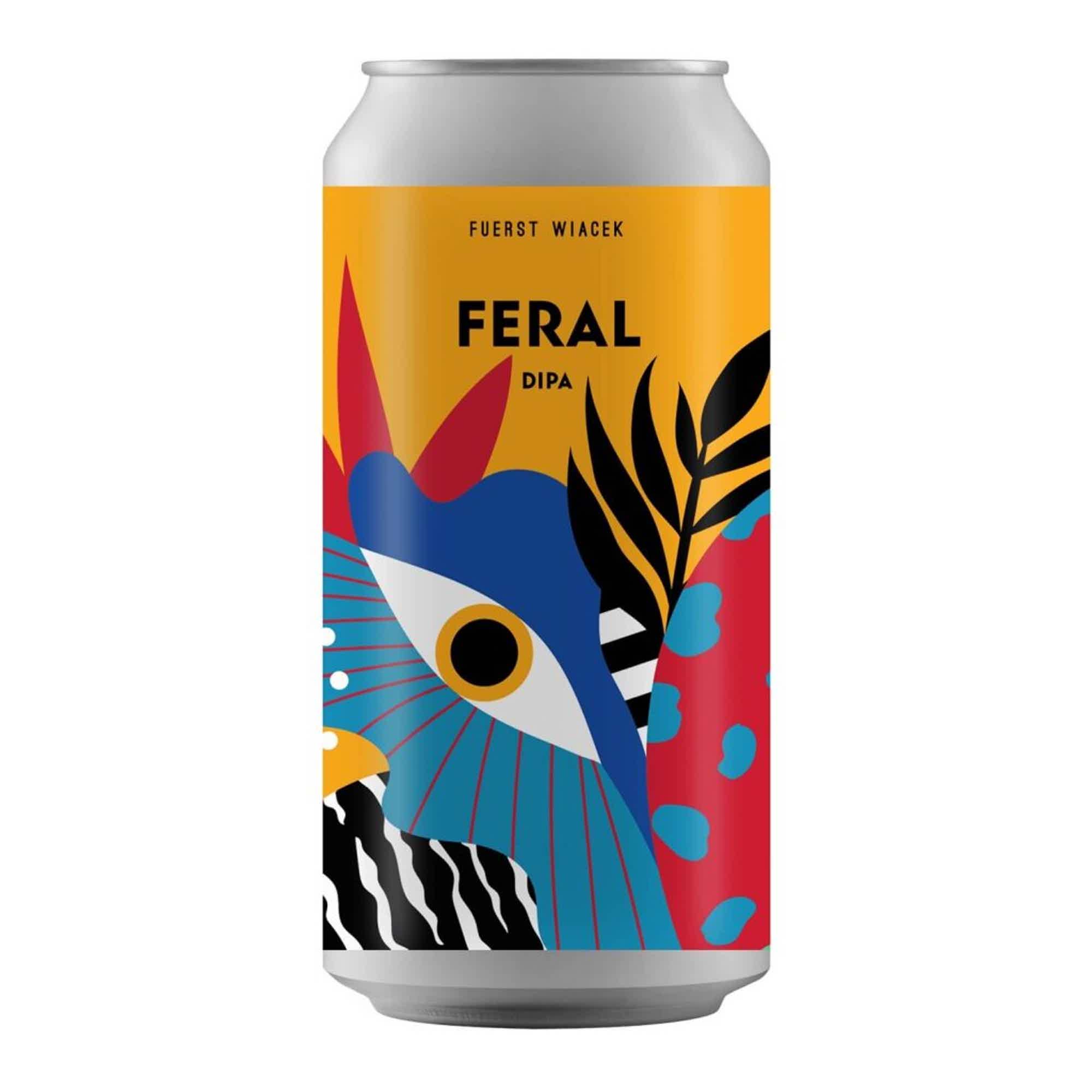 Fuerst Wiacek Feral DDH DIPA (NEW BATCH 25) 0,44l 8.0% 0.44L, Beer