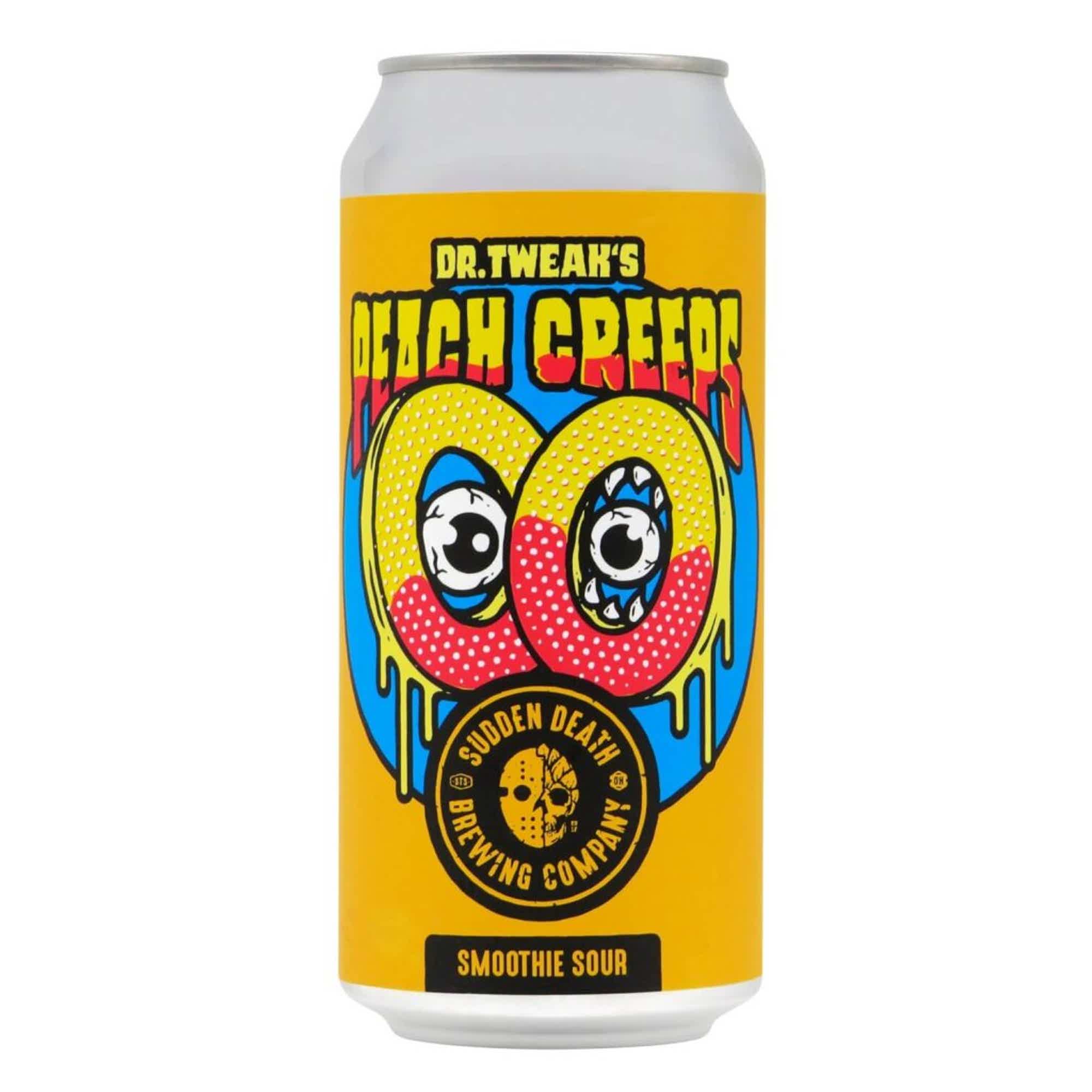 Sudden Death Dr. Tweak's Peach Creeps Smoothie Sour 0,44l 6.5% 0.44L, Beer