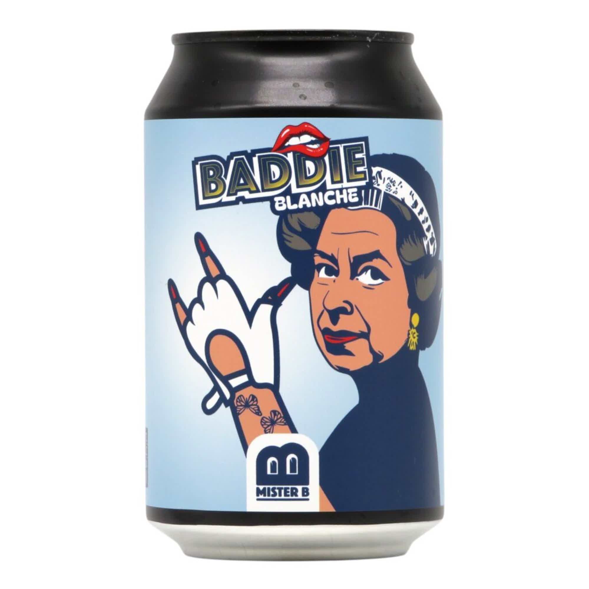Mister B BADDIE Blanche 0,33l 4.9% 0.33L, Beer
