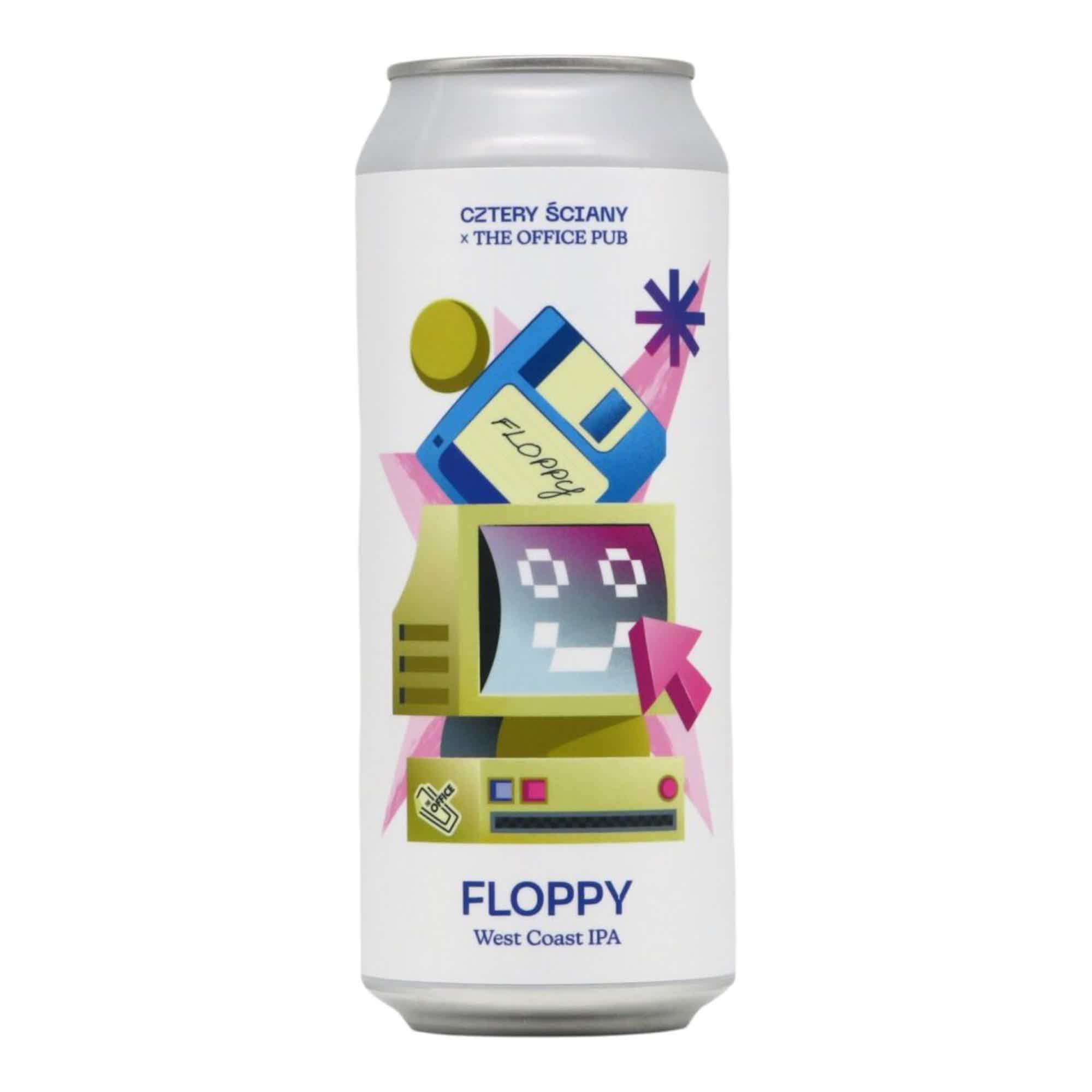 Four Walls FLOPPY West Coast IPA 0,5l 6.8% 0.5L, Beer