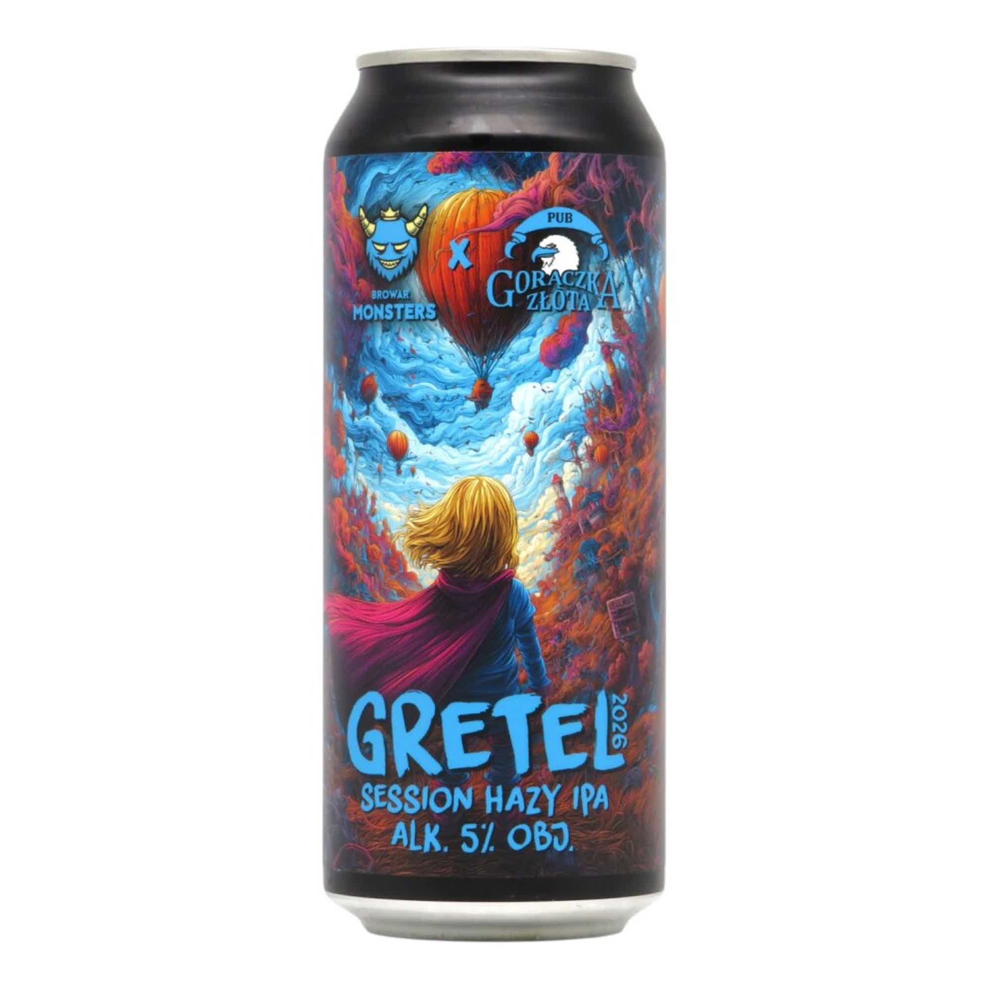 Browar Monsters Gretel 2026 Session IPA 0,5l 5.0% 0.5L, Beer