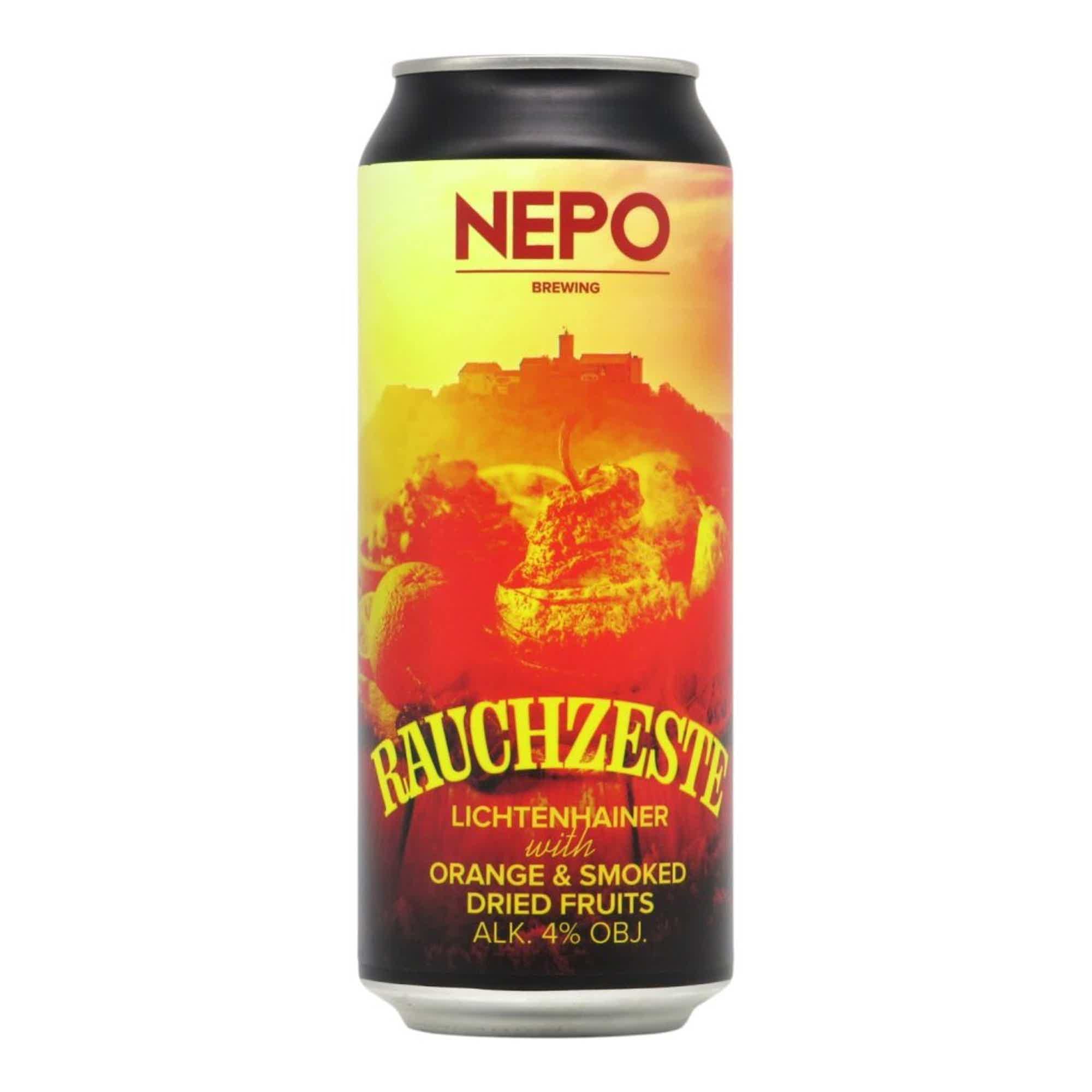 Nepomucen Rauchzeste Lichtenhainer w/ Orange & Smoked Dried Fruits 0,5l 4.0% 0.5L, Beer