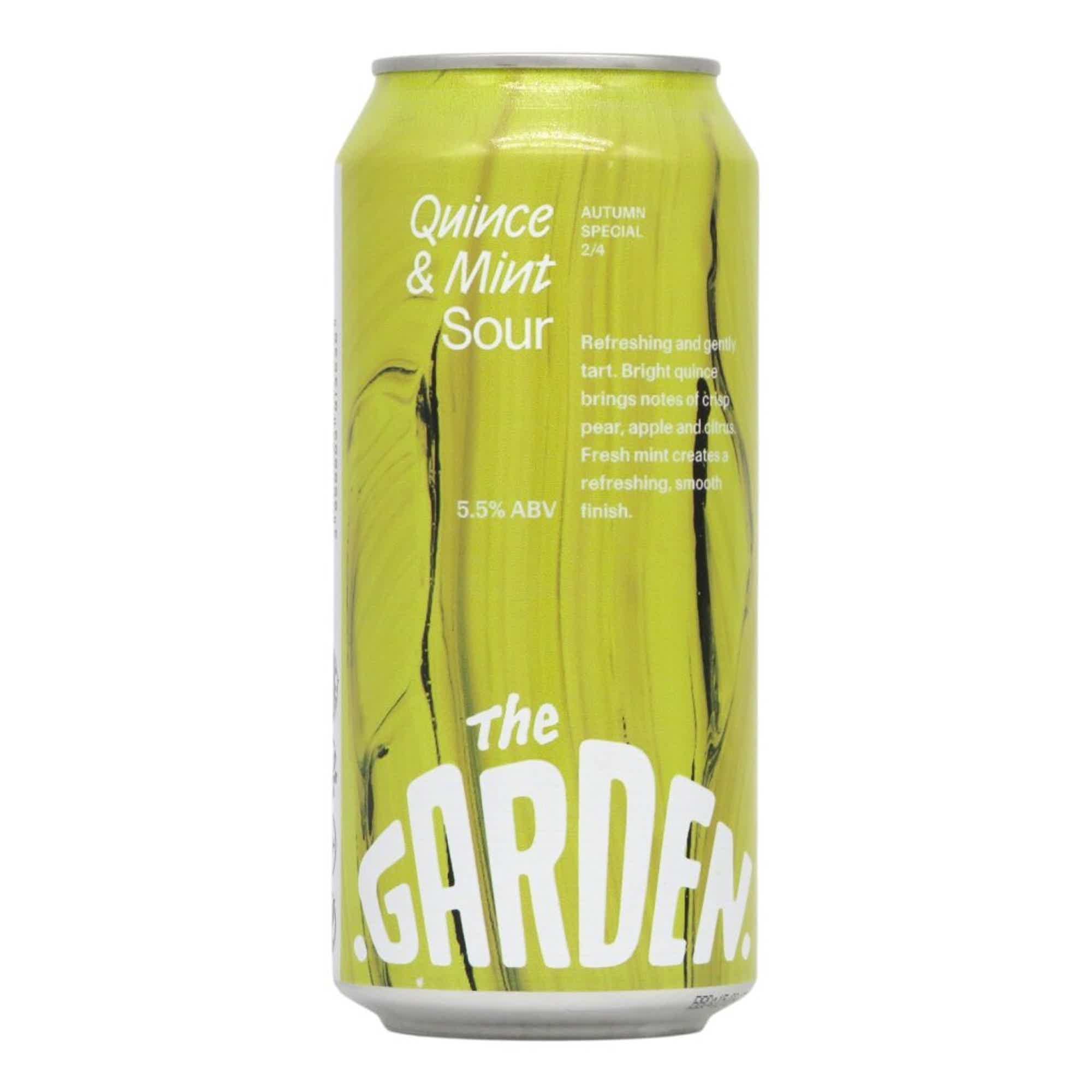 The Garden Brewery Quince & Mint Sour 0,44l 5.5% 0.44L, Beer