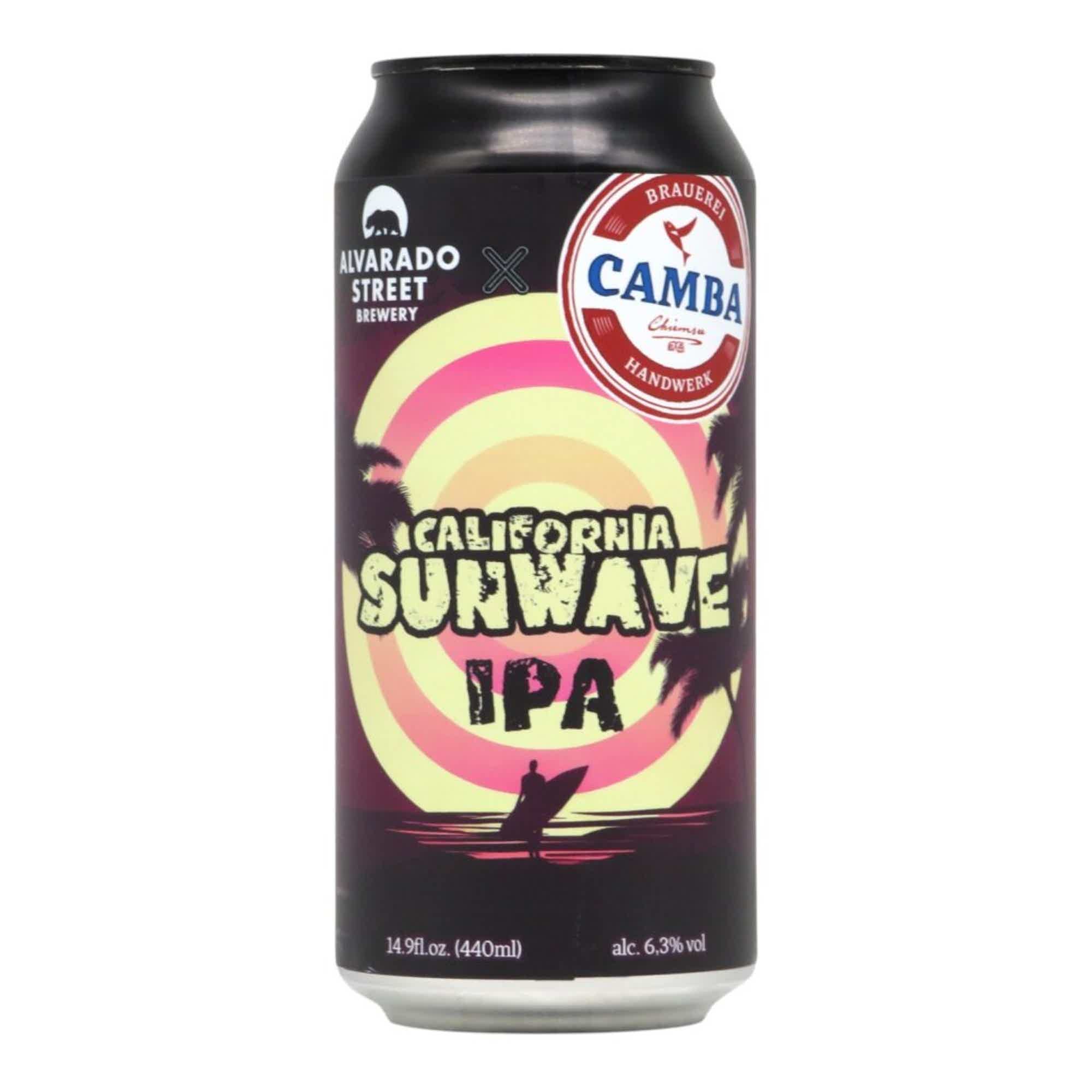 Camba x Alvarado California Sunwave IPA 0,44l 6.3% 0.44L, Beer