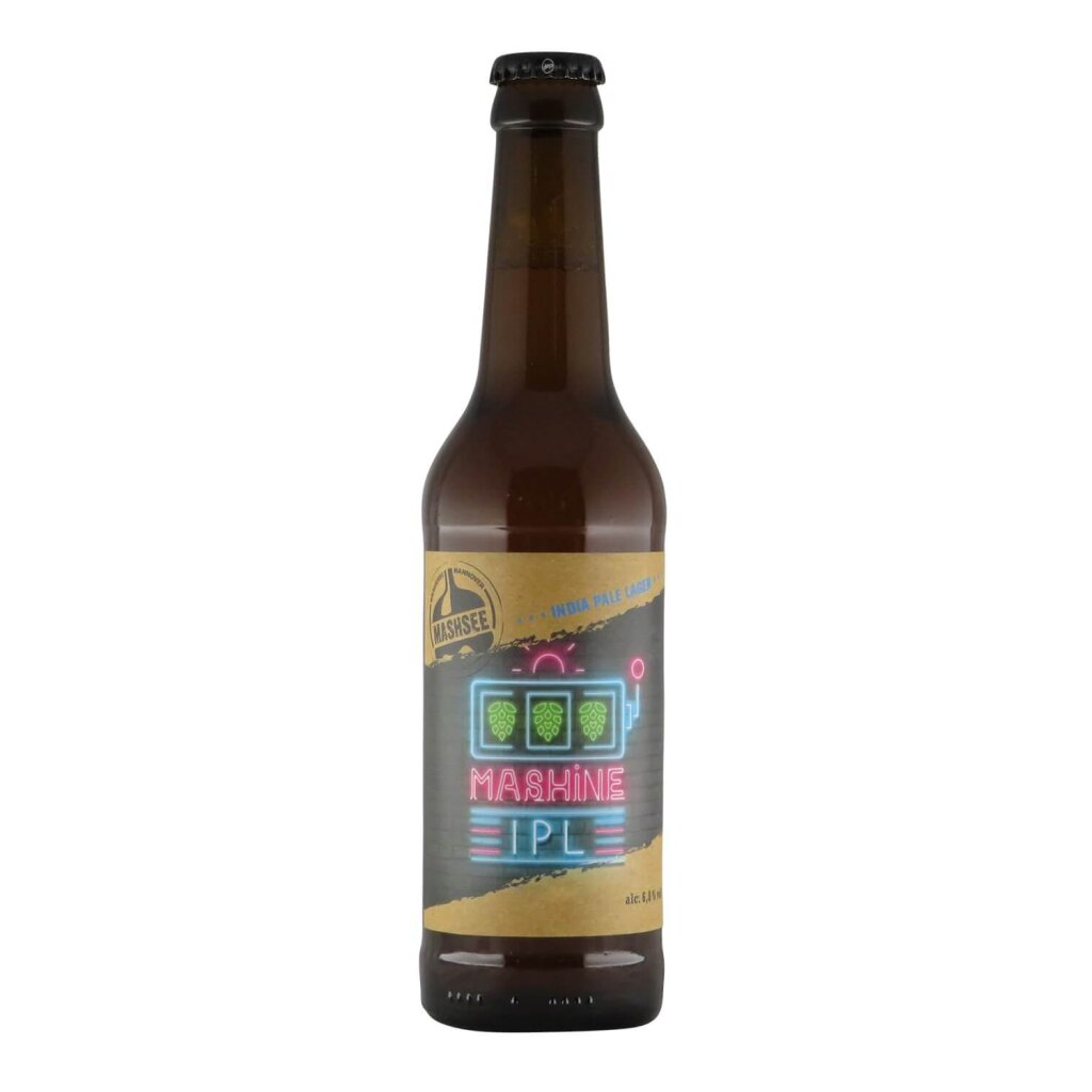 Mashsee Mashine India Pale Lager 0,33l 6.8% 0.33L, Beer