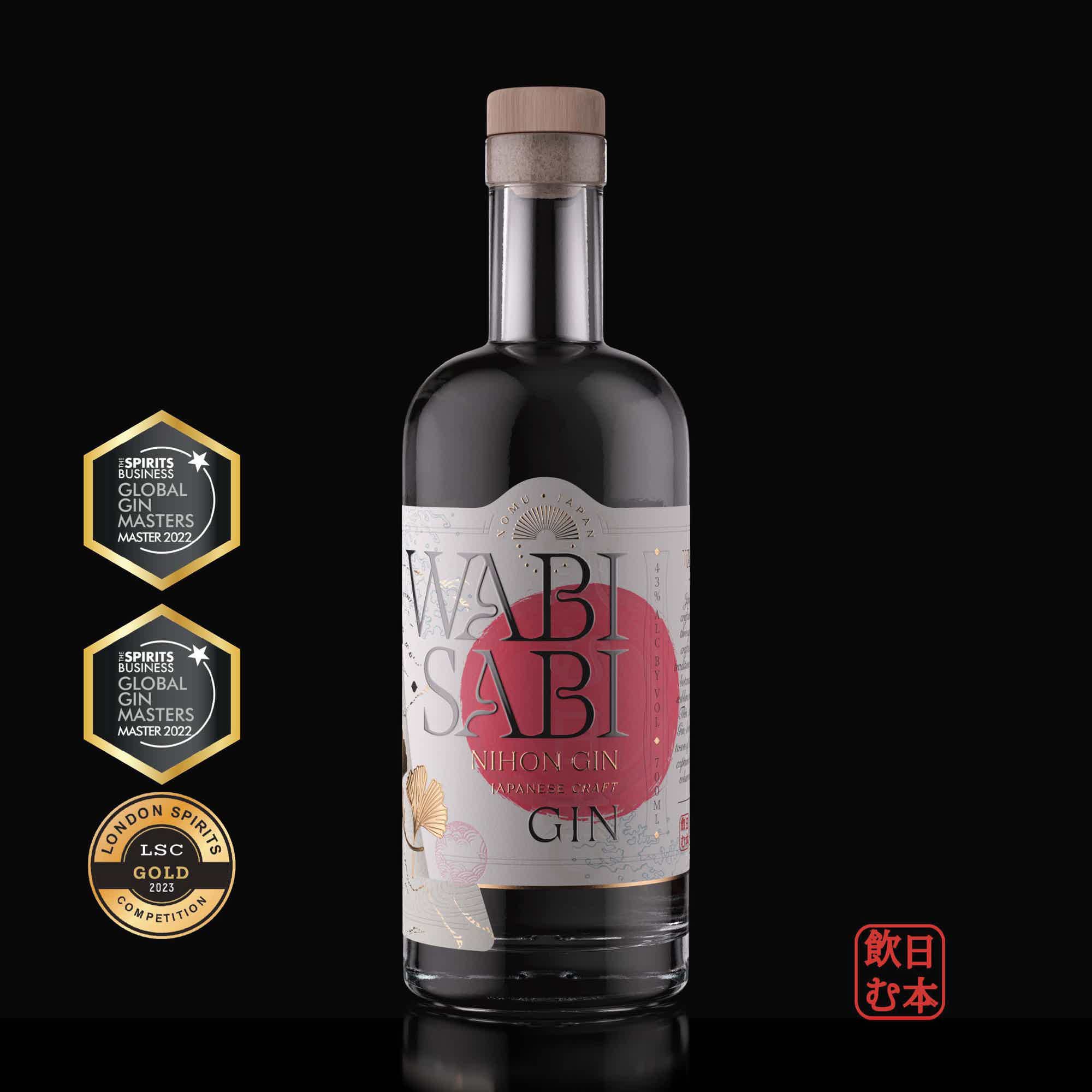 Wabi Sabi Gin - Japanese Craft Gin 43.0% 0.7L, Spirits