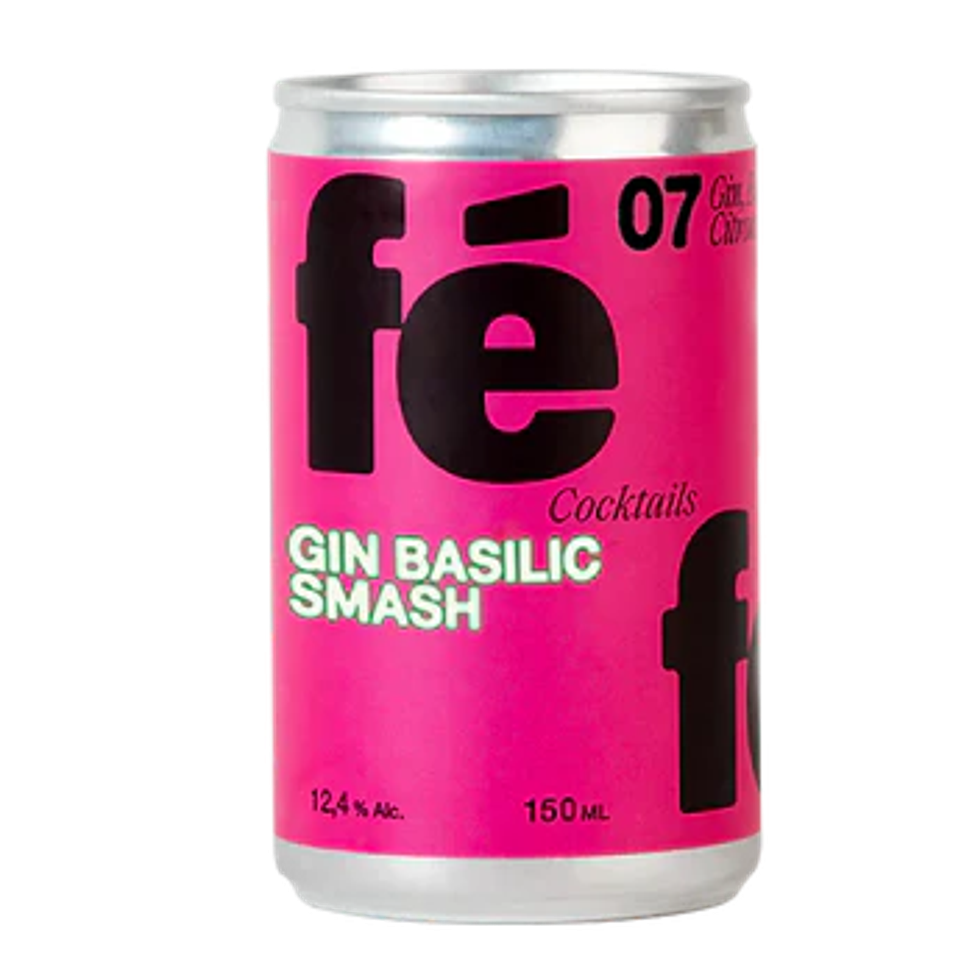 Gin Basilic Smash - 12x150ml Cans 12.4% 1.8L, Spirits
