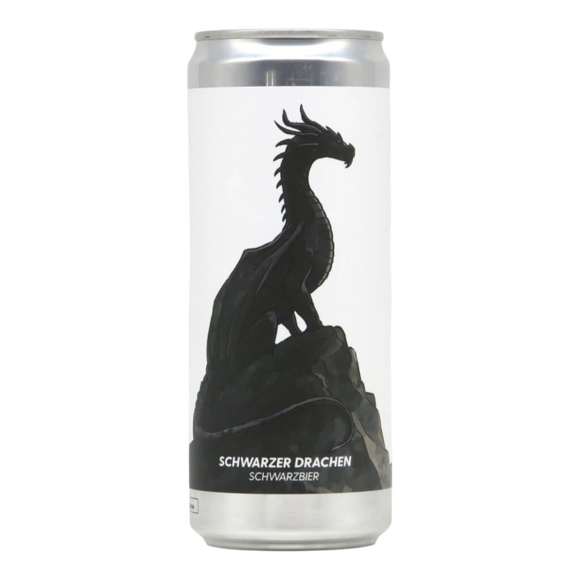 Brewski Schwarzer Drachen Schwarzbier 0,33l 5.3% 0.33L, Beer