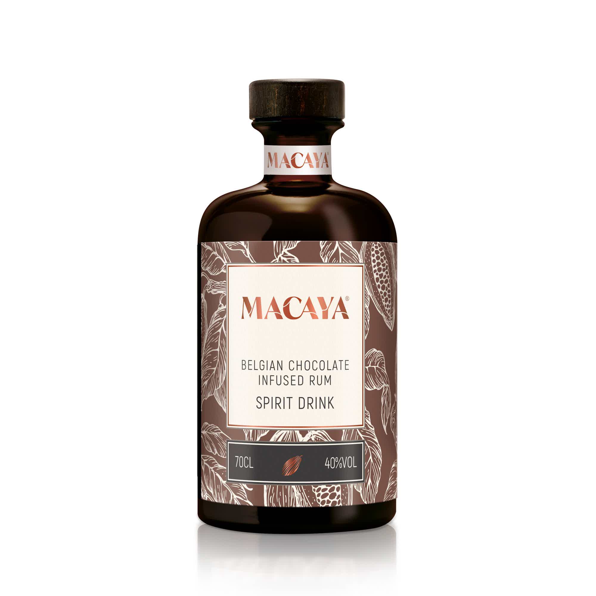 Macaya Chocolate Infused Rum 40.0% 0.7L, Spirits