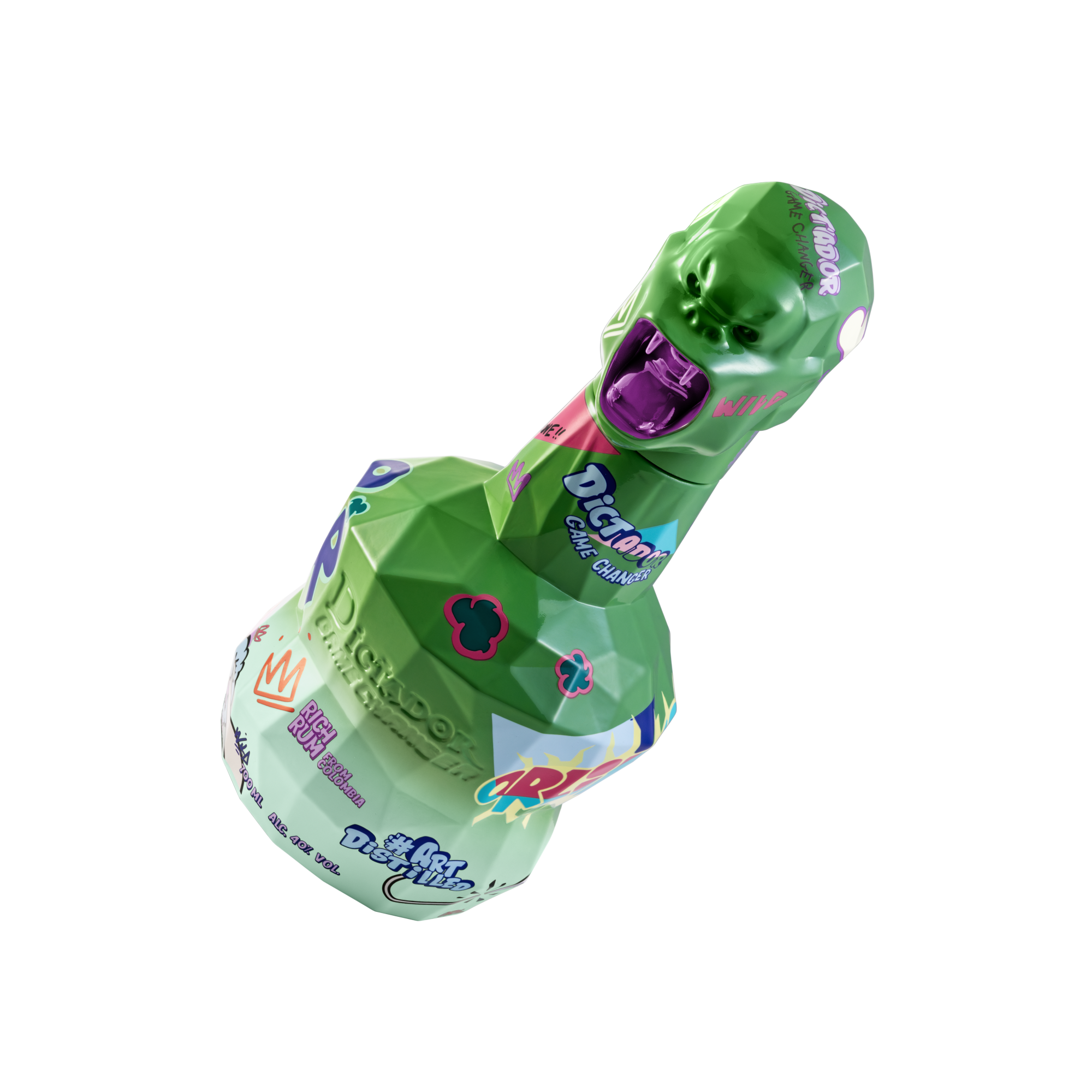 Rum Dictador Game Changer Green 40.0% 0.7L, Spirits