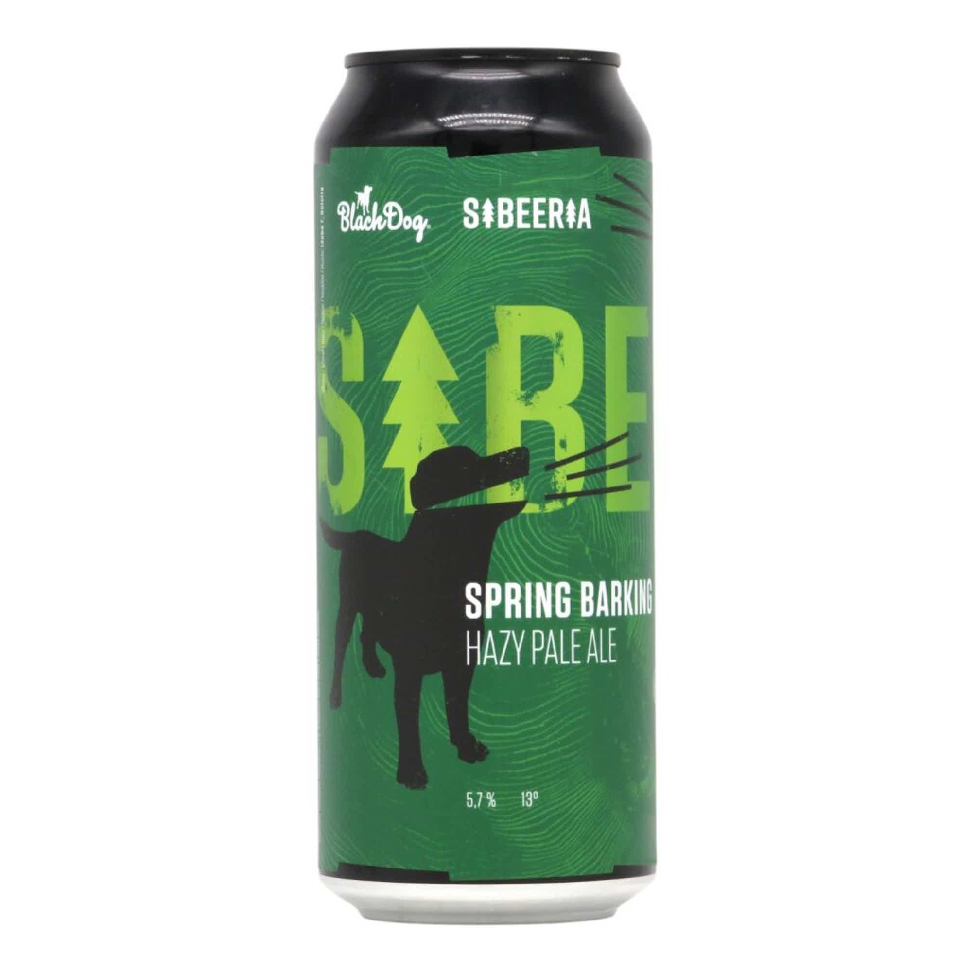 Sibeeria/Black Dog Spring Barking Hazy Pale Ale 0,5l 5.7% 0.5L, Beer