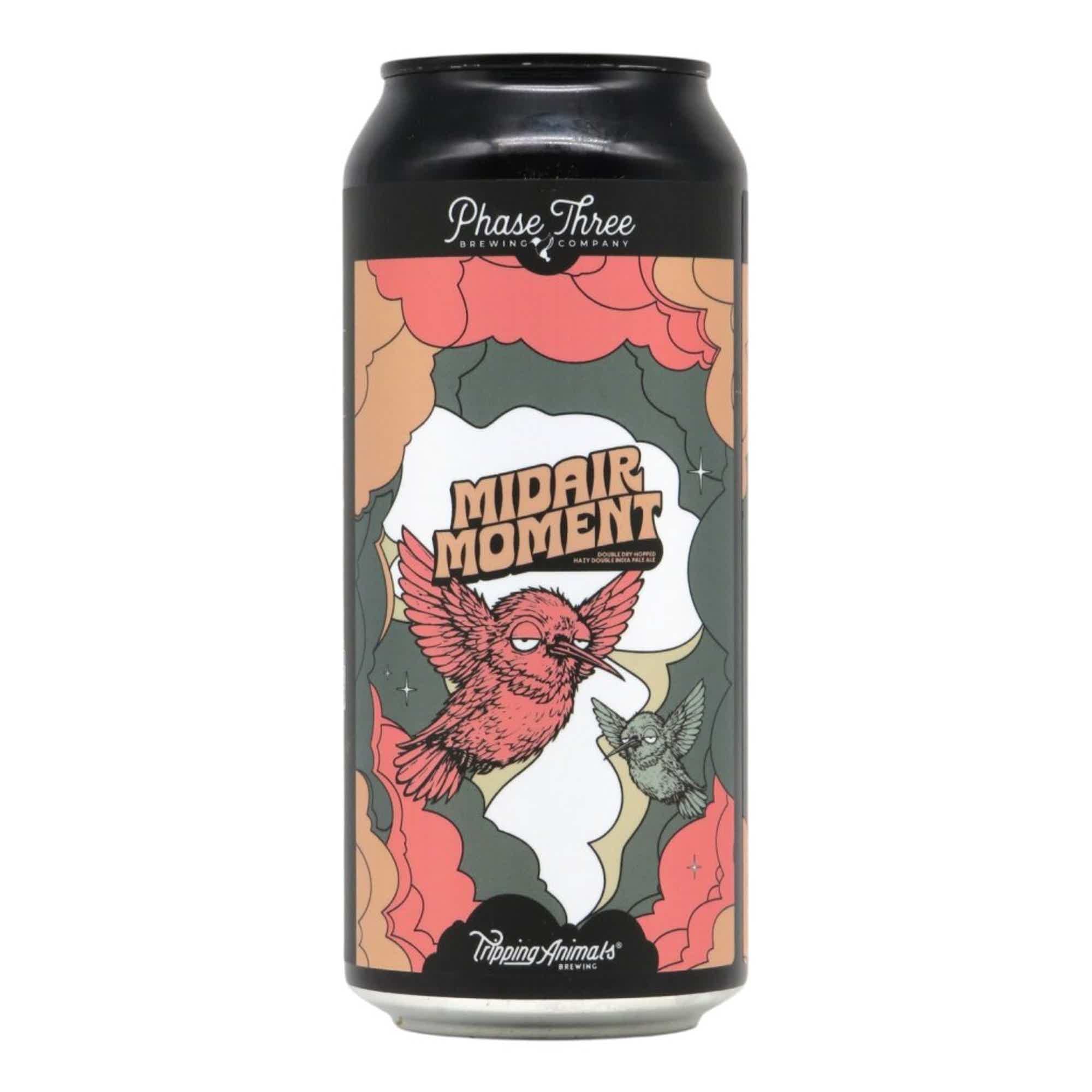 Phase Three/Tripping Animals Midair Moment Double NEIPA 0,473l 7.8% 0.473L, Beer
