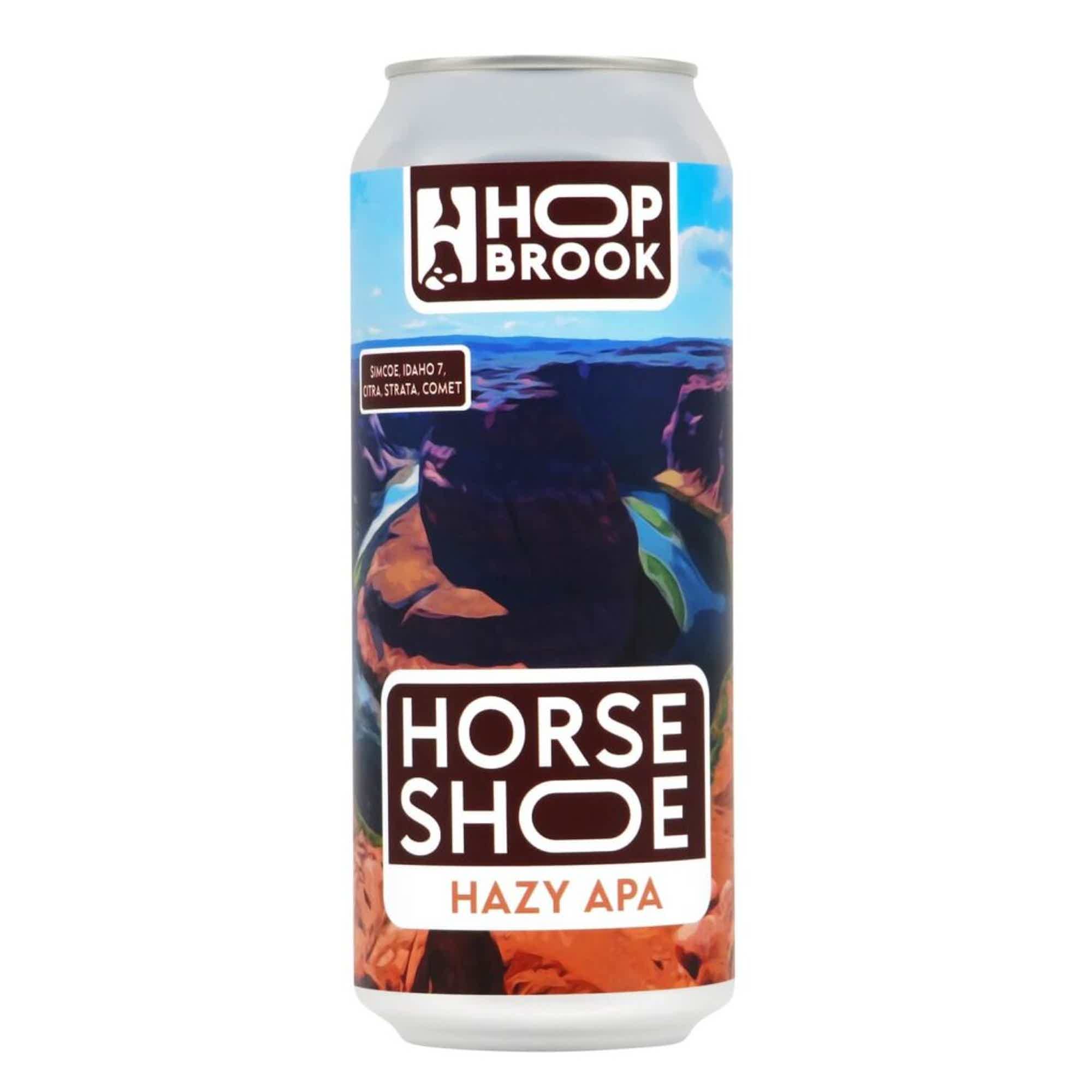 Hop Brook 53M Horseshoe Hazy APA 0,5l 4.1% 0.5L, Beer