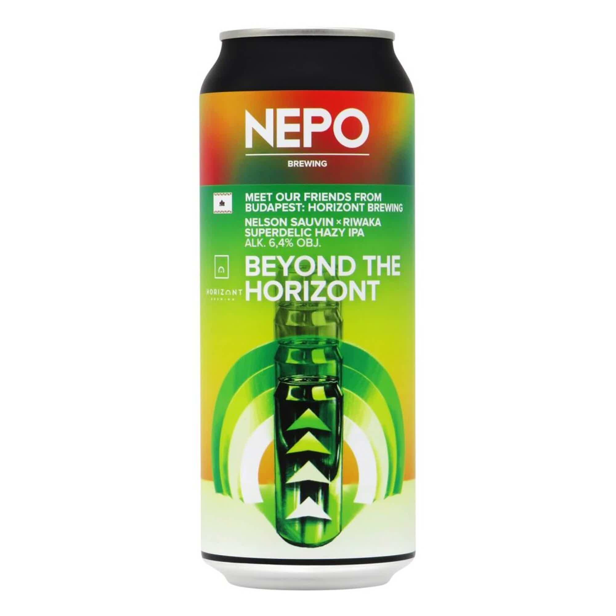 Nepomucen MoF From Budapest: Horizont - Beyond The Horizont Hazy IPA 0,5l 6.4% 0.5L, Beer