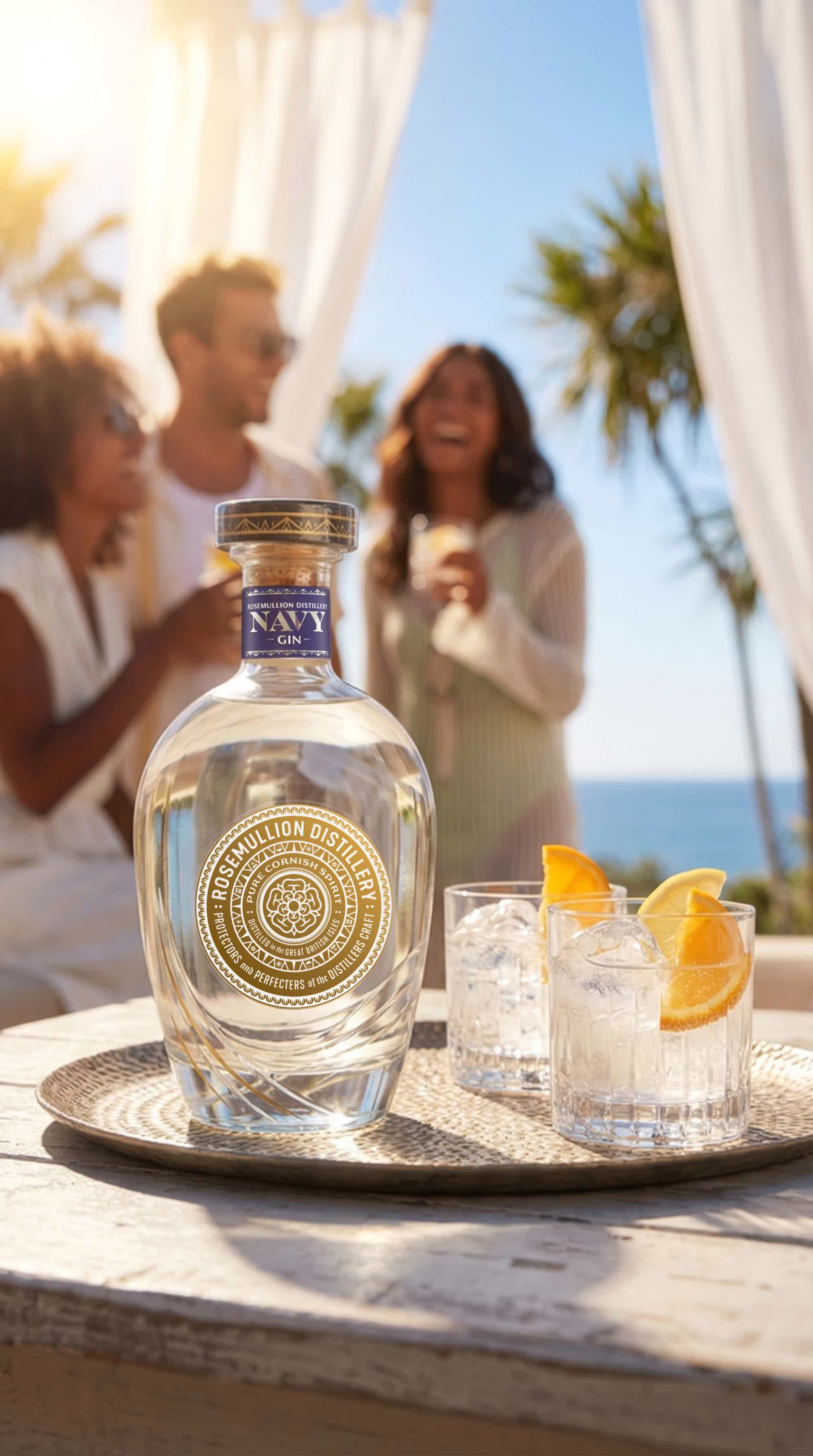 Rosemullion Navy Gin 57.0% 0.7L, Spirits