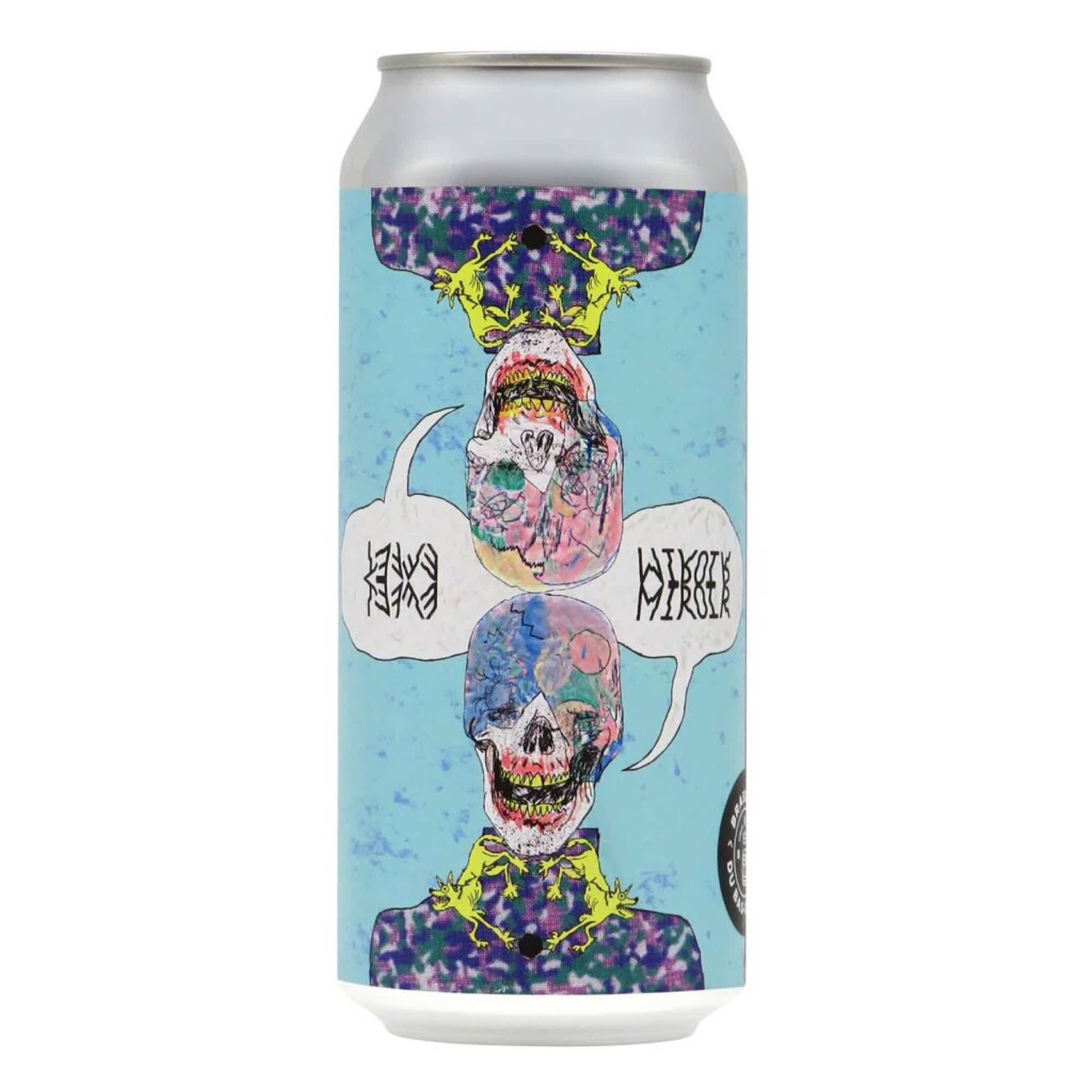Brasserie du-Bas Canada Effet Mirroir Double NEIPA 0,473l 8.2% 0.473L, Beer