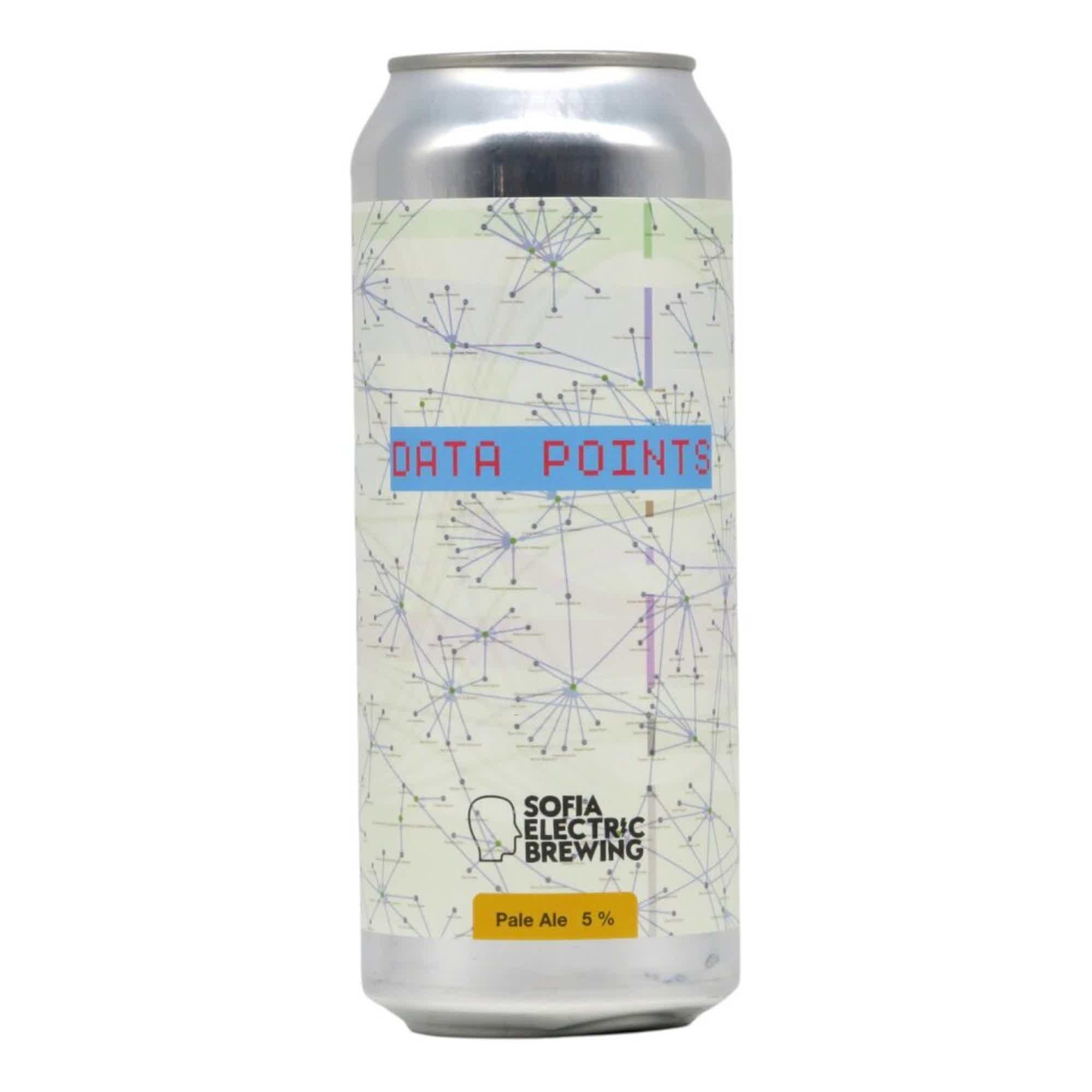 Sofia Electric Data Points Pale Ale 0,5l 5.0% 0.5L, Beer