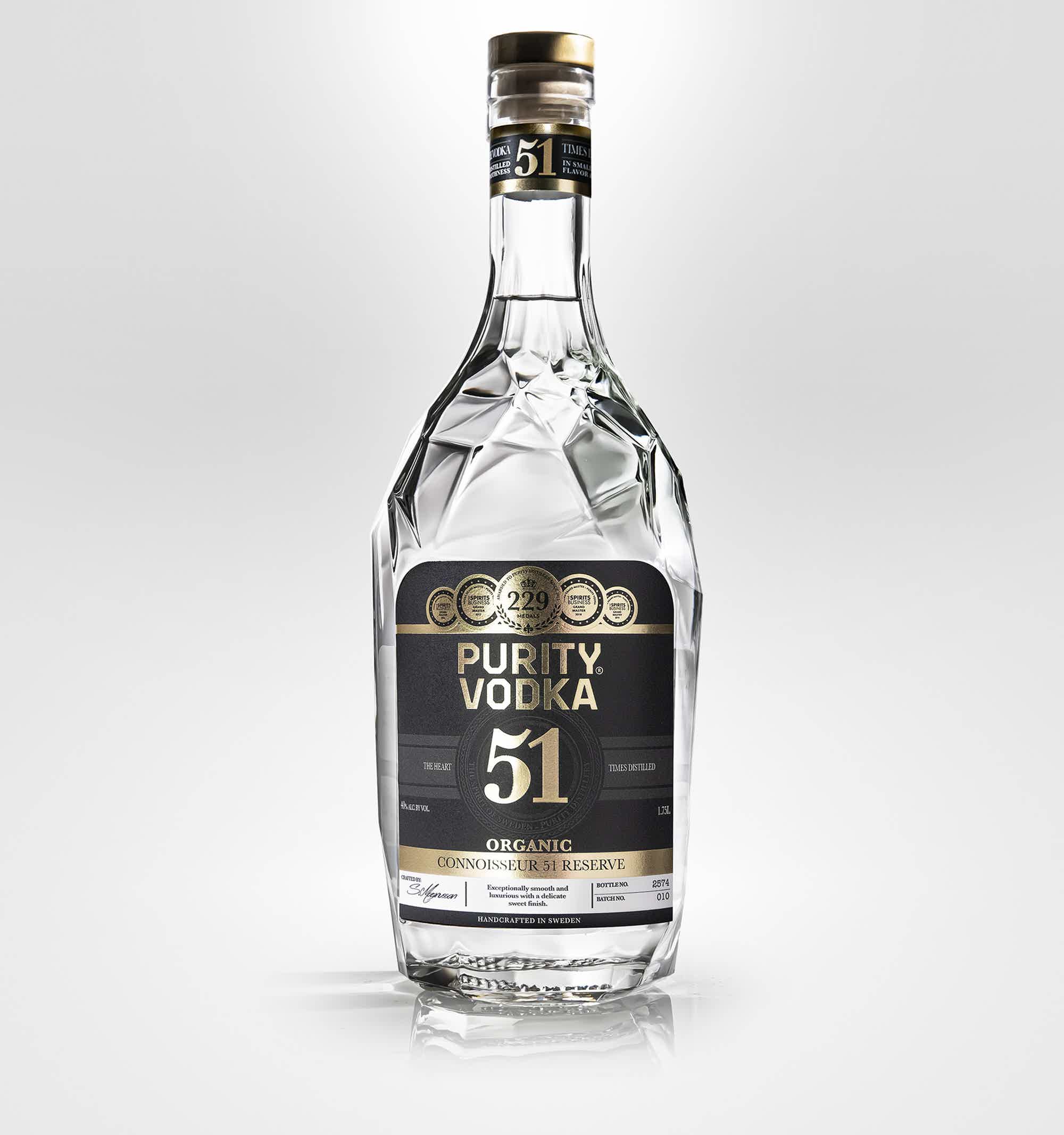 Purity Vodka Connoisseur 51 Reserve 1750 ml 40.0% 1.75L, Spirits