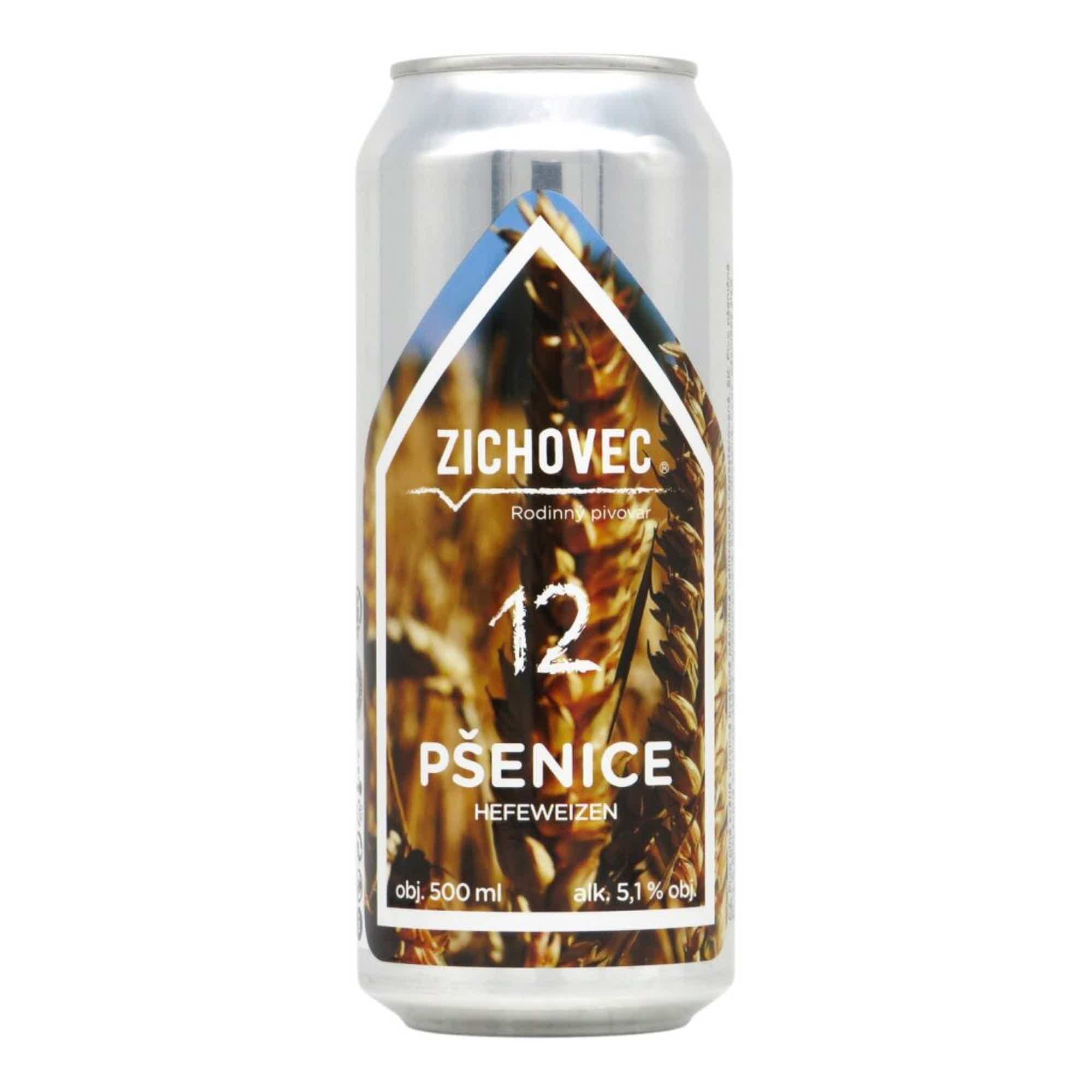 Zichovec Pšenice 12 Hefeweizen 0,5l 5.1% 0.5L, Beer