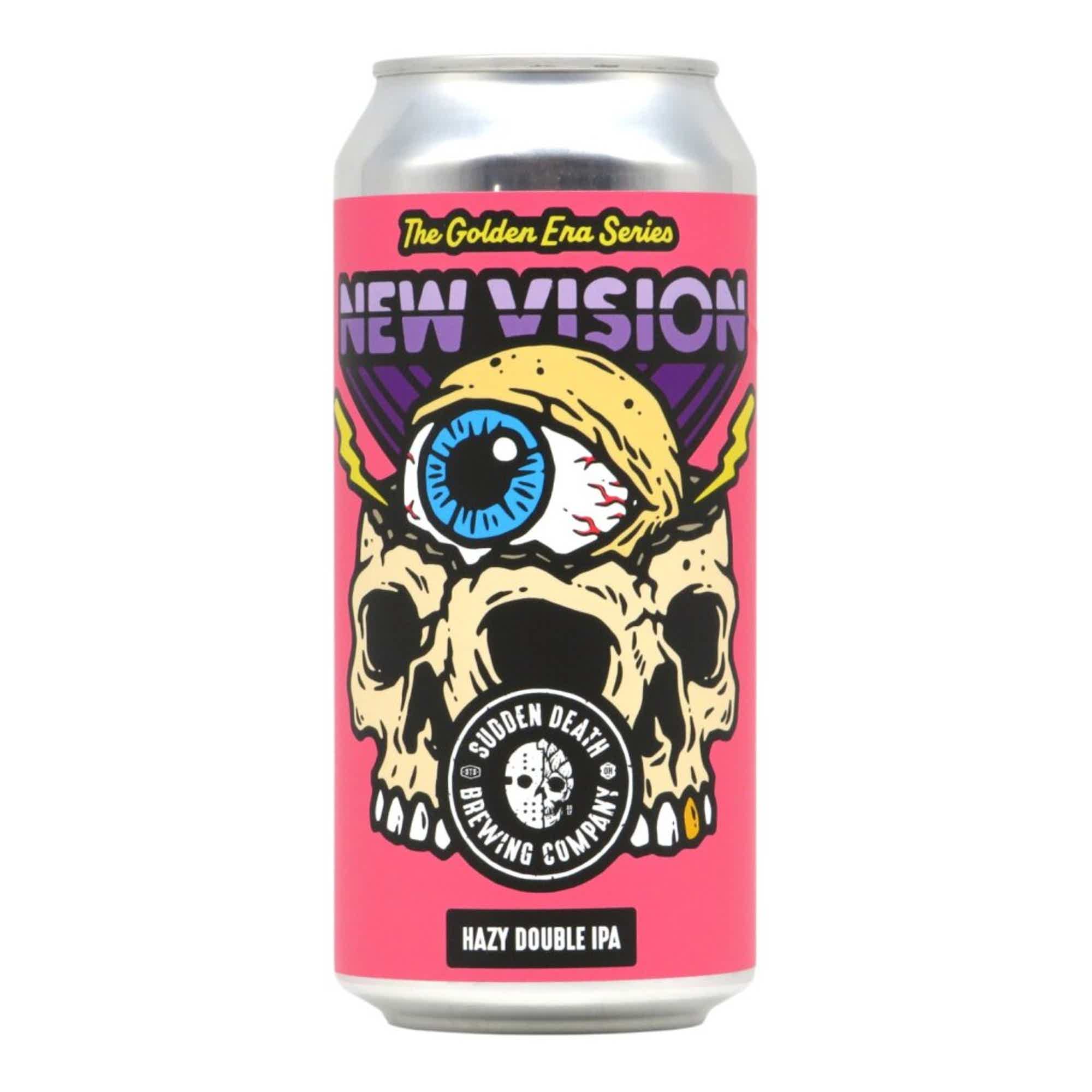 Sudden Death New Vision - The Golden Era Hazy DIPA 0,44l 8.0% 0.44L, Beer