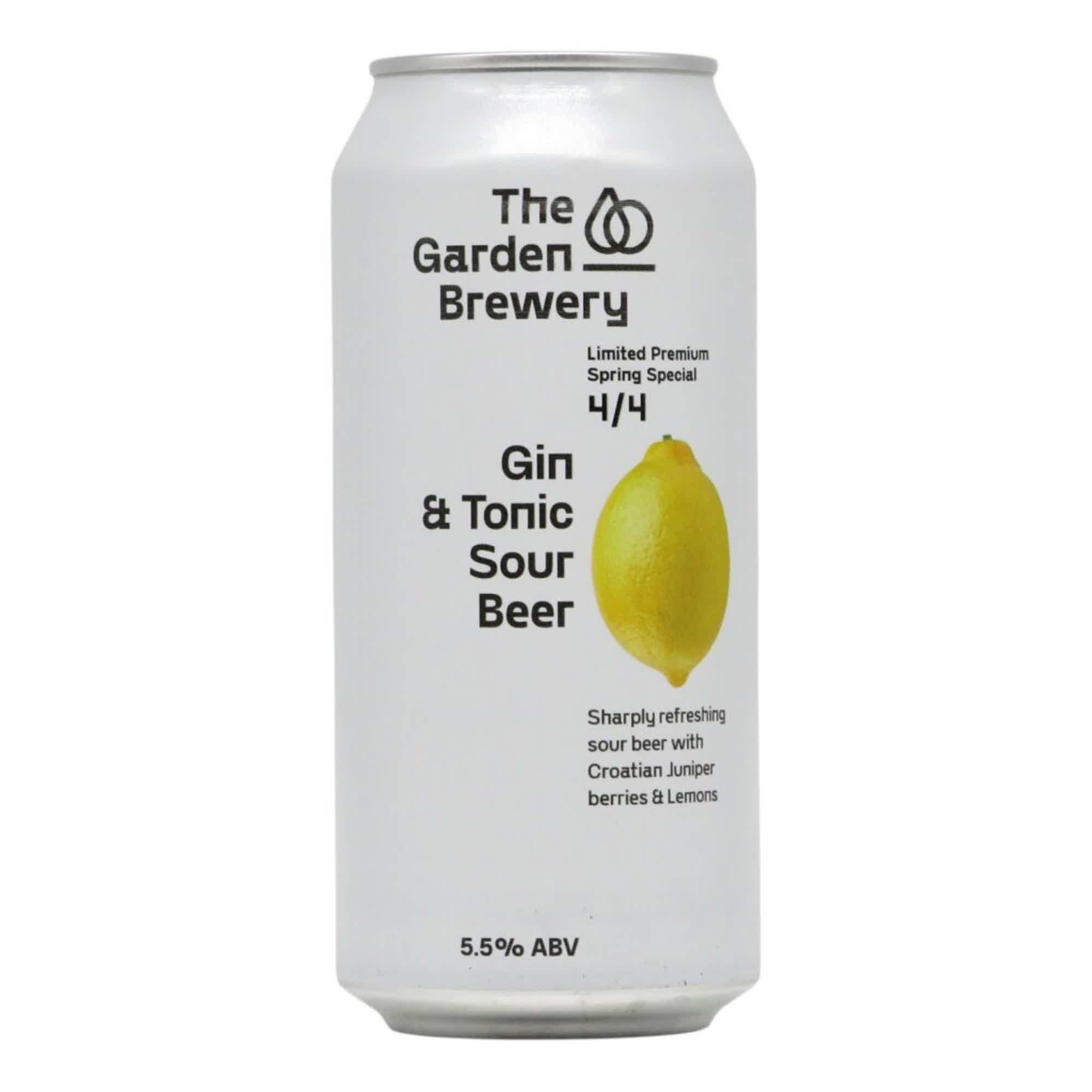The Garden Brewery Gin & Tonic Sour 0,44l 5.5% 0.44L, Beer
