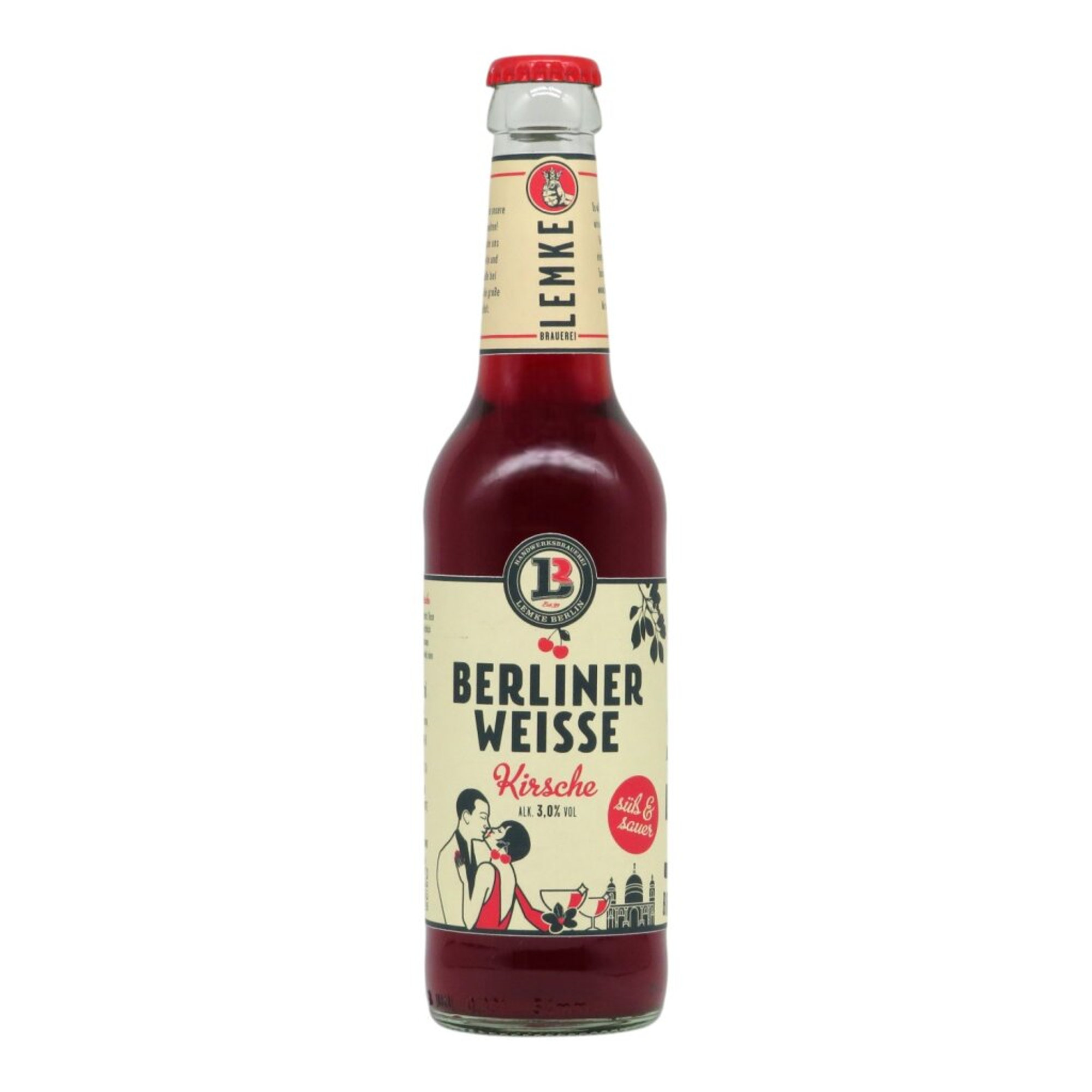 Lemke Kirsch-Weisse 0,33l 3.0% 0.33L, Beer