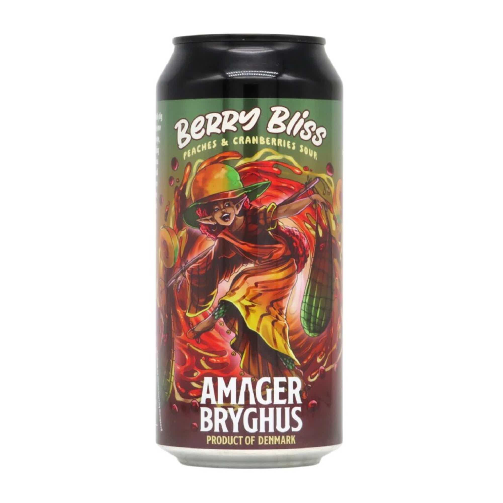 Amager Berry Bliss: Peaches & Cranberries Fruited Sour 0,44l 5.0% 0.44L, Beer