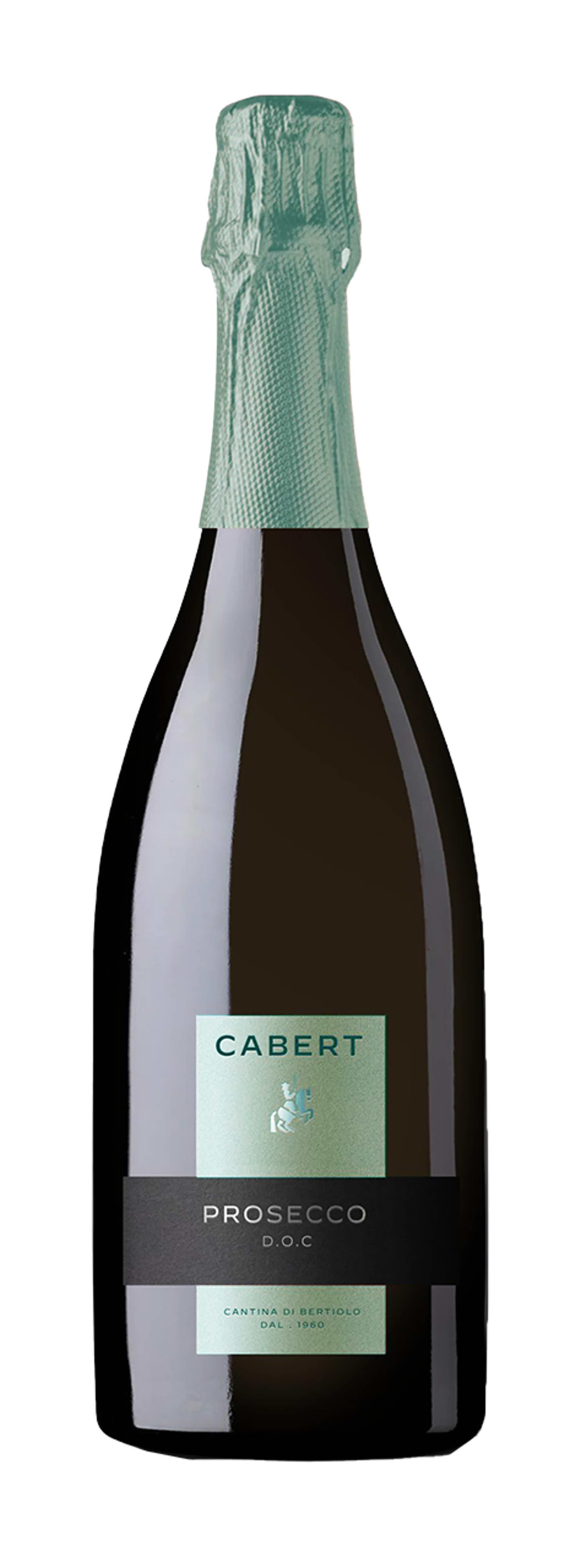 Cabert Prosecco DOC Spumante Extra Dry 11.0% 0.75L, Sparkling Wine