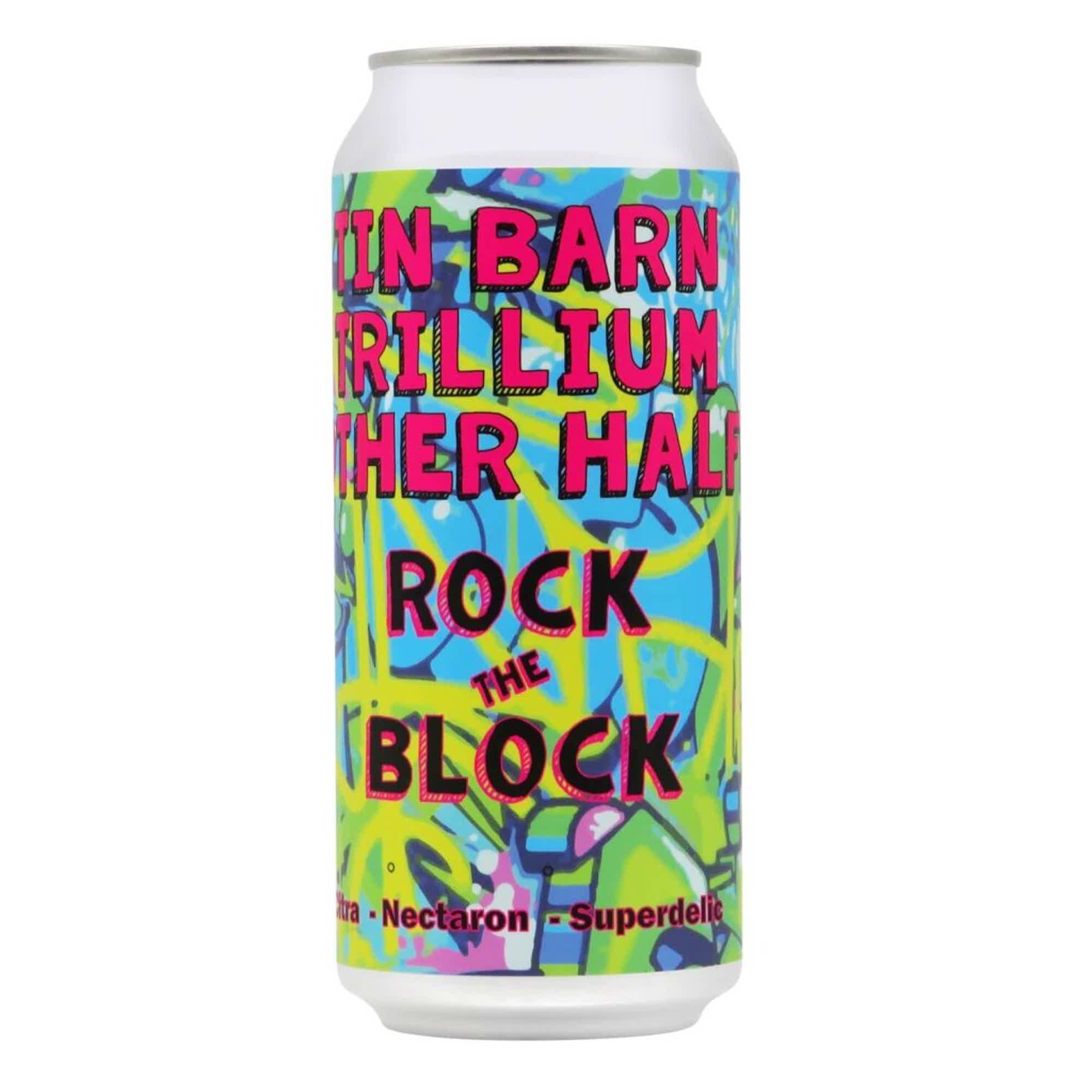 Tin Barn/Trillium/Other Half Rock The Block Triple New England IPA 0,473l 9.7% 0.473L, Beer