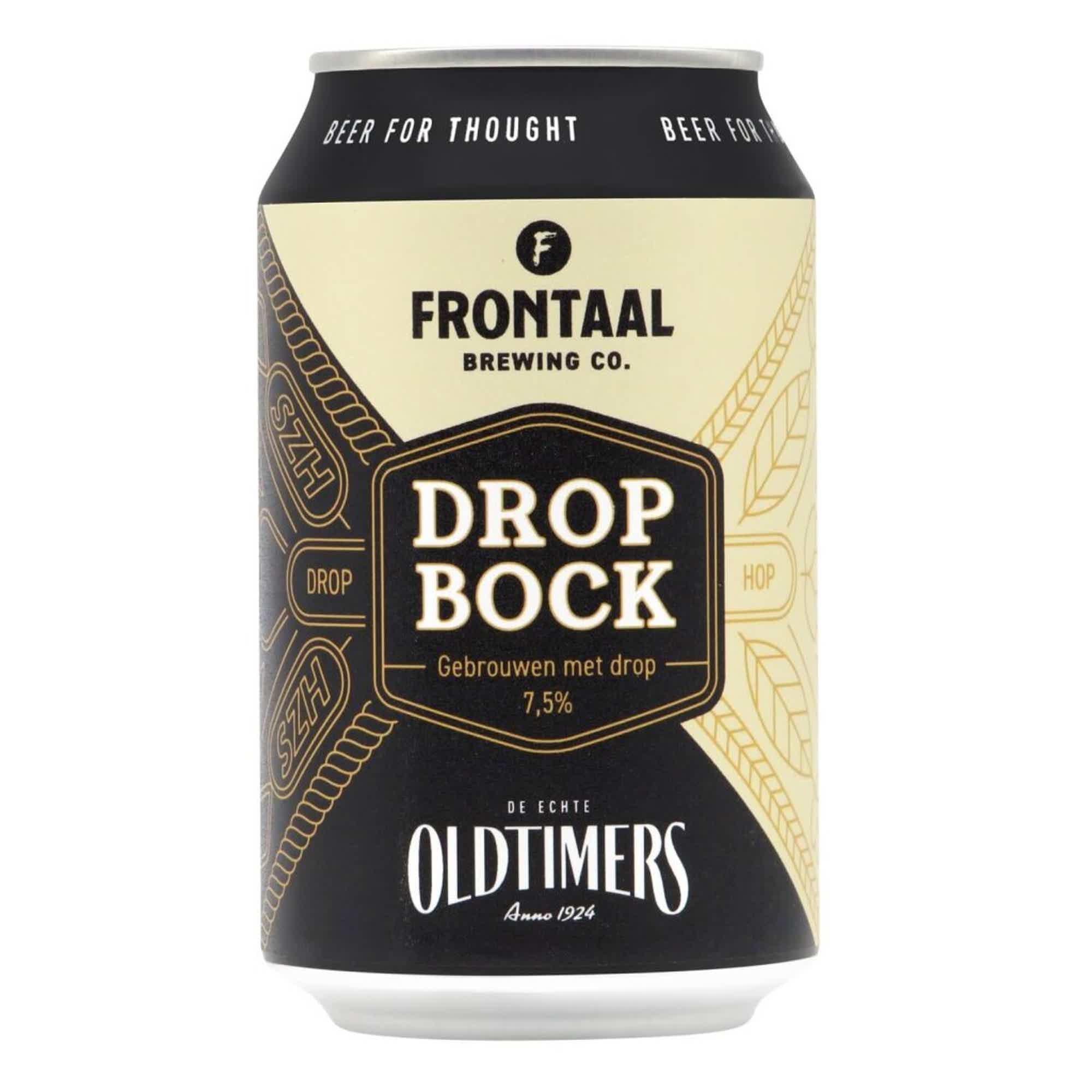 Frontaal Drop Bock Doppelbock 0,33l 7.5% 0.33L, Beer