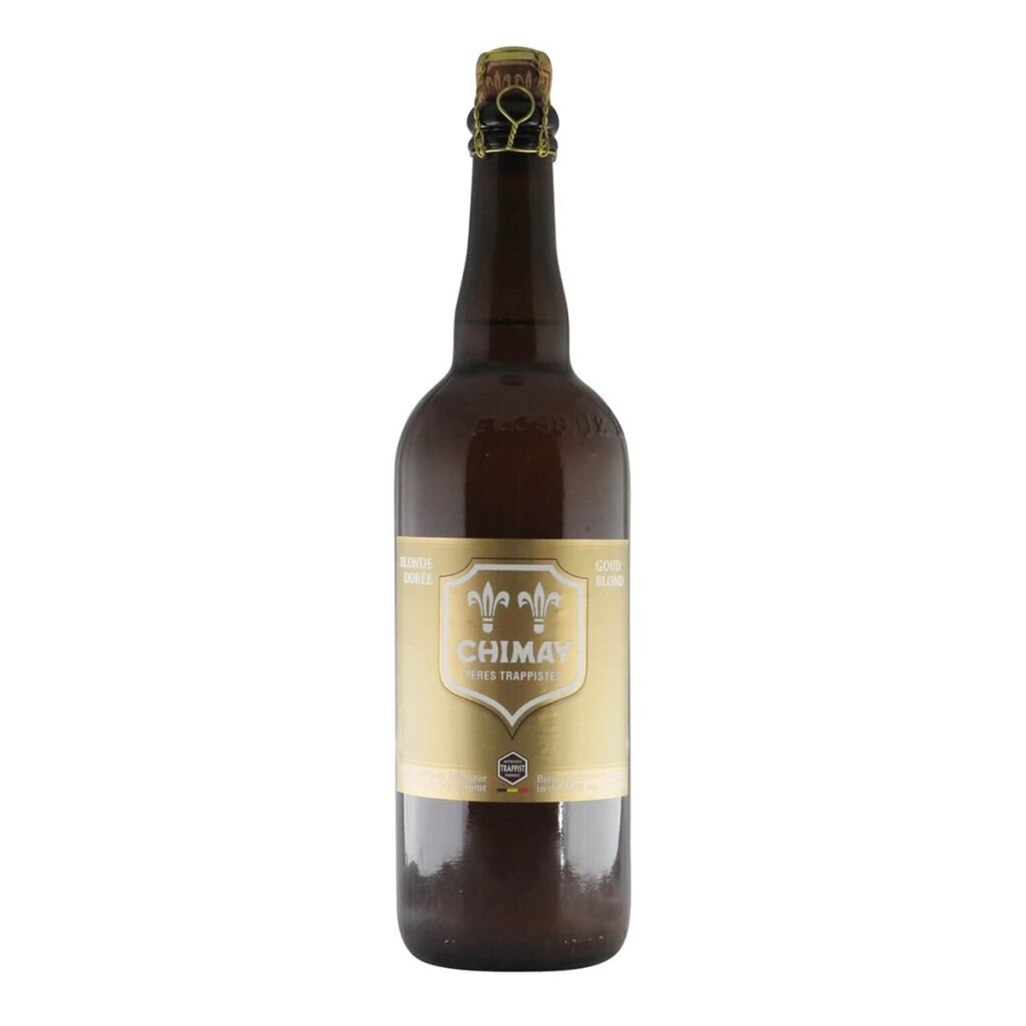 Chimay Gold Dorée Blond 0,75l 4.8% 0.75L, Beer