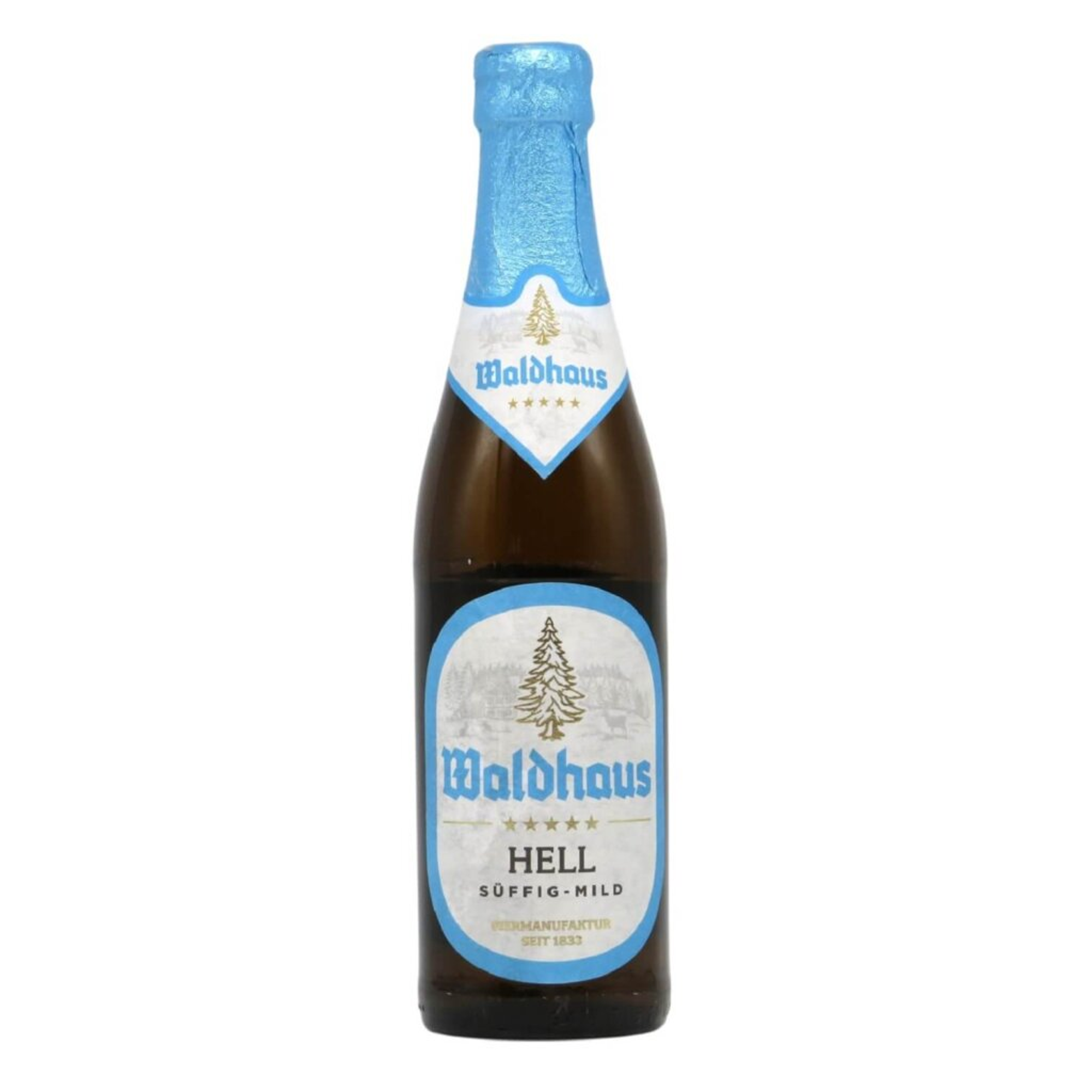 Waldhaus Hell 0,33l 4.6% 0.33L, Beer