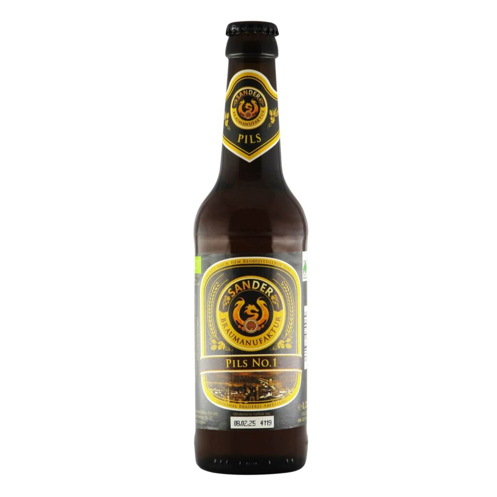 Sander Pils No.1 0,33l 5.0% 0.33L, Beer